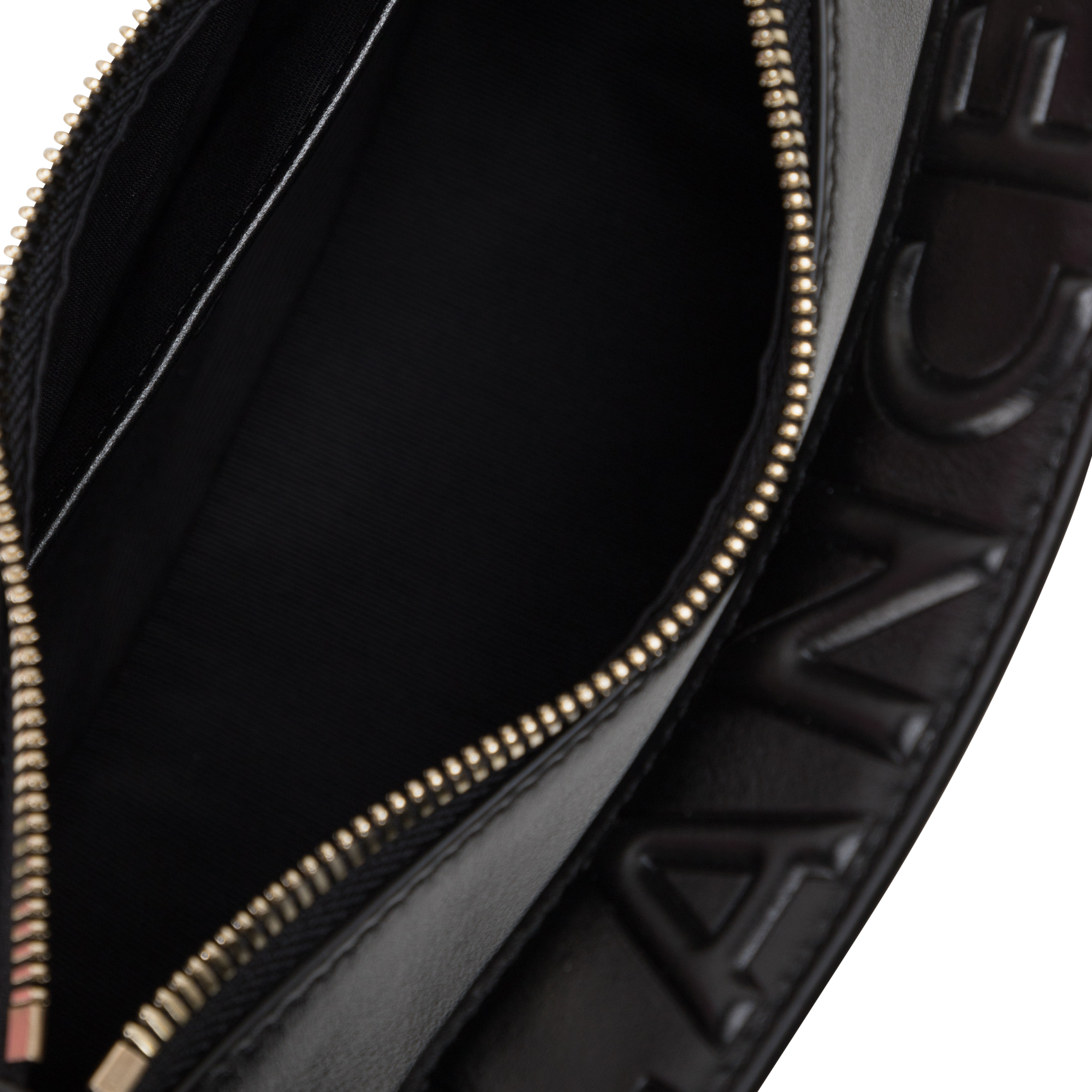 Sac bandoulière en cuir LANCEL Noir