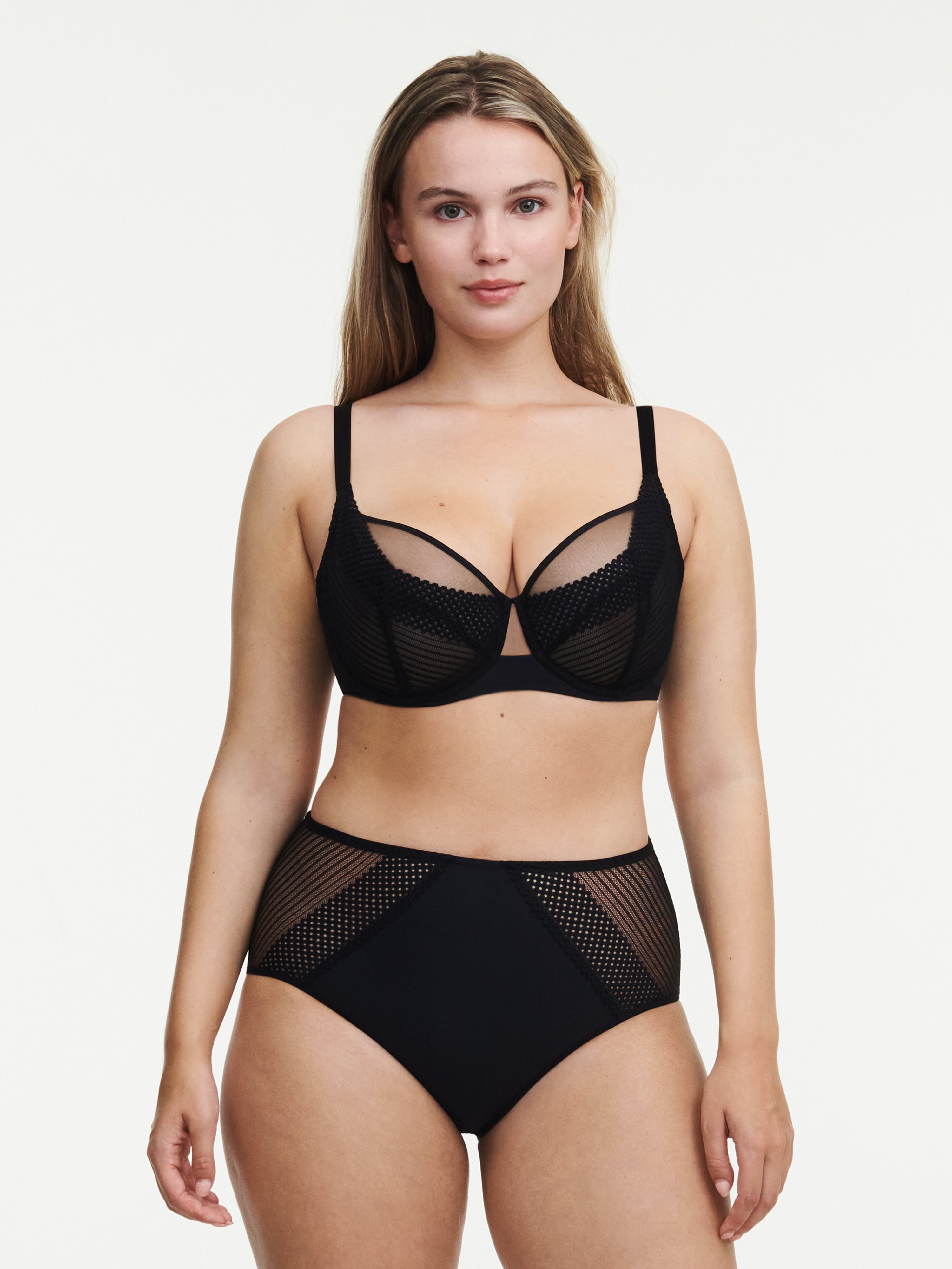 Full-cup bra CHANTELLE PULP Black
