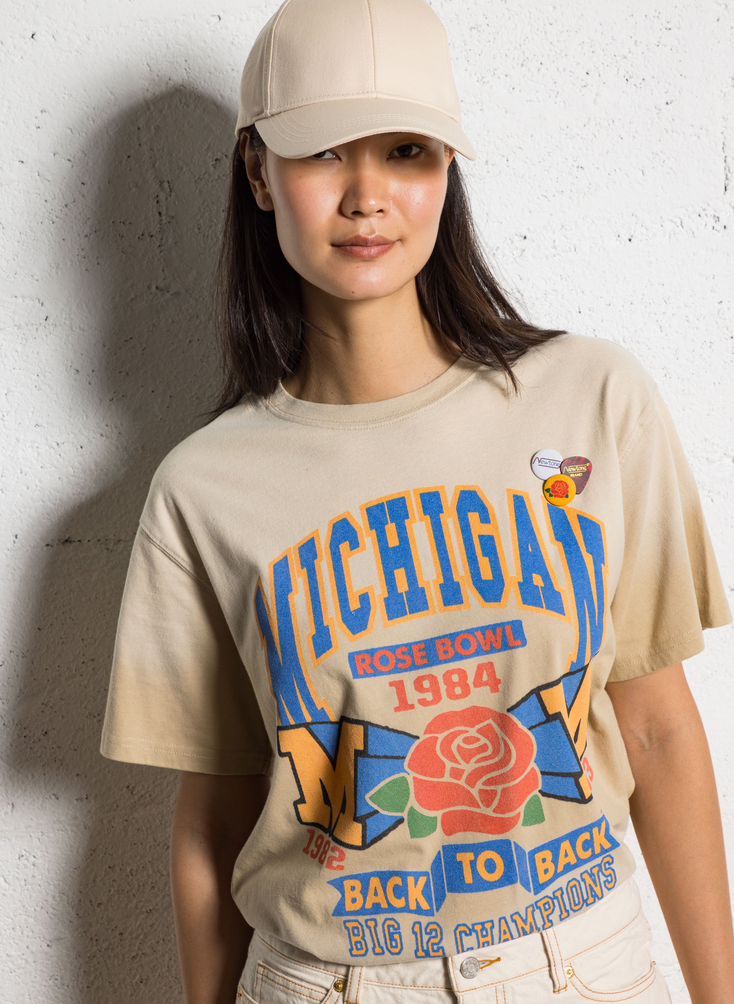 Camiliday round-neck sleeveless cotton top NEWTONE Beige