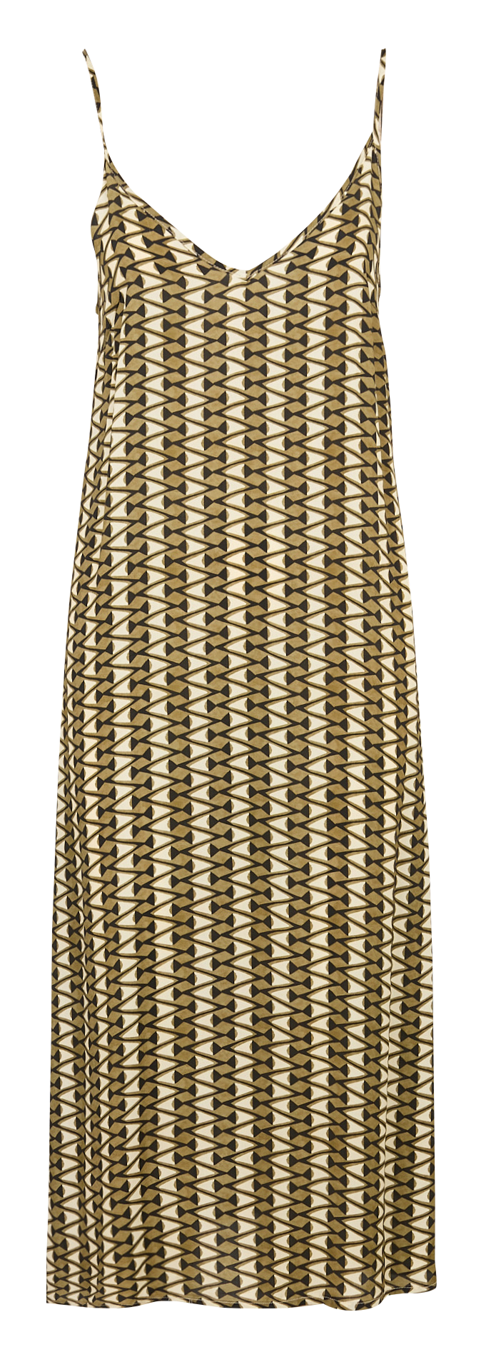 Robe midi col V PLEASE Multicolore