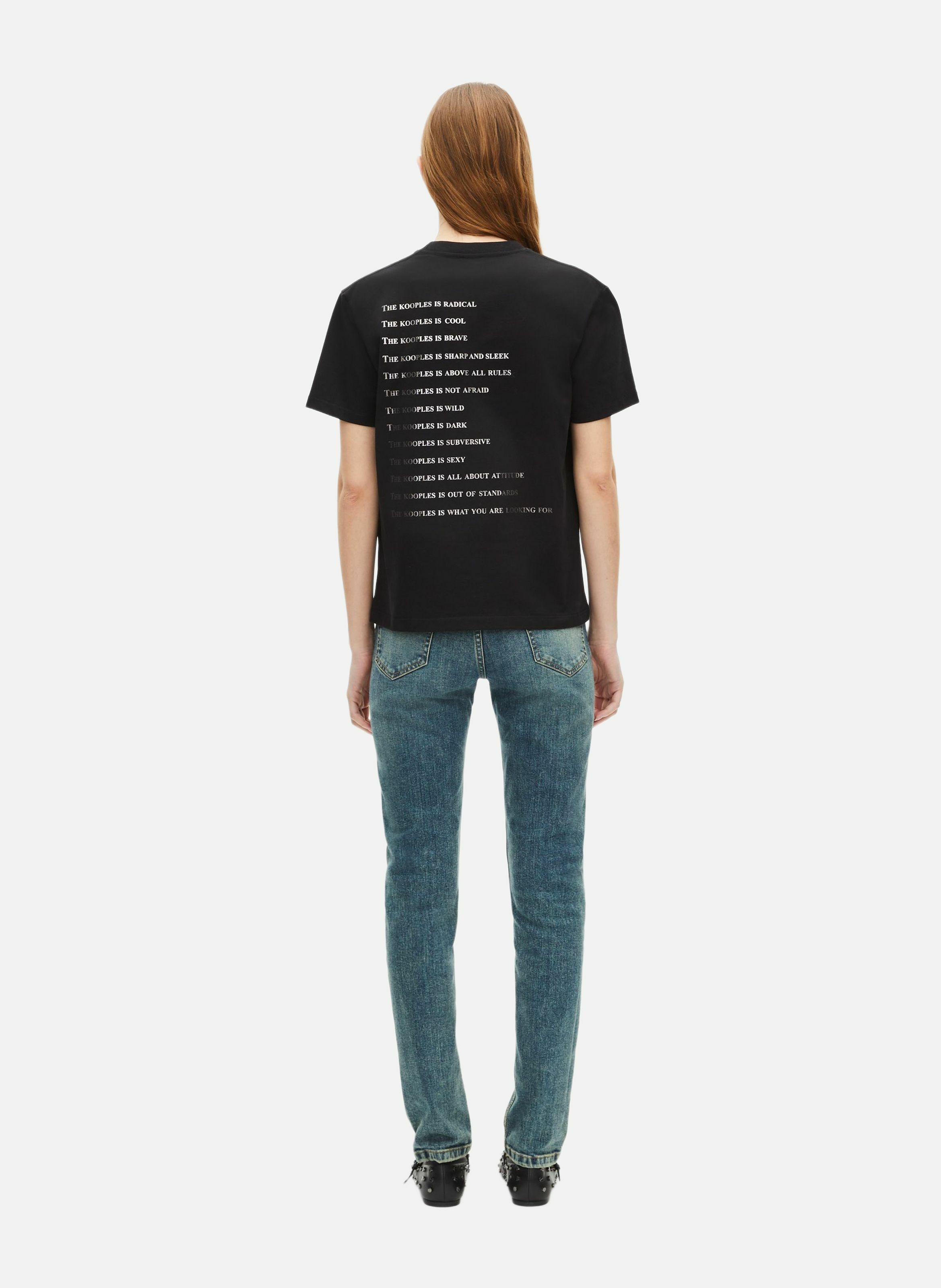 T-shirt THE KOOPLES Black