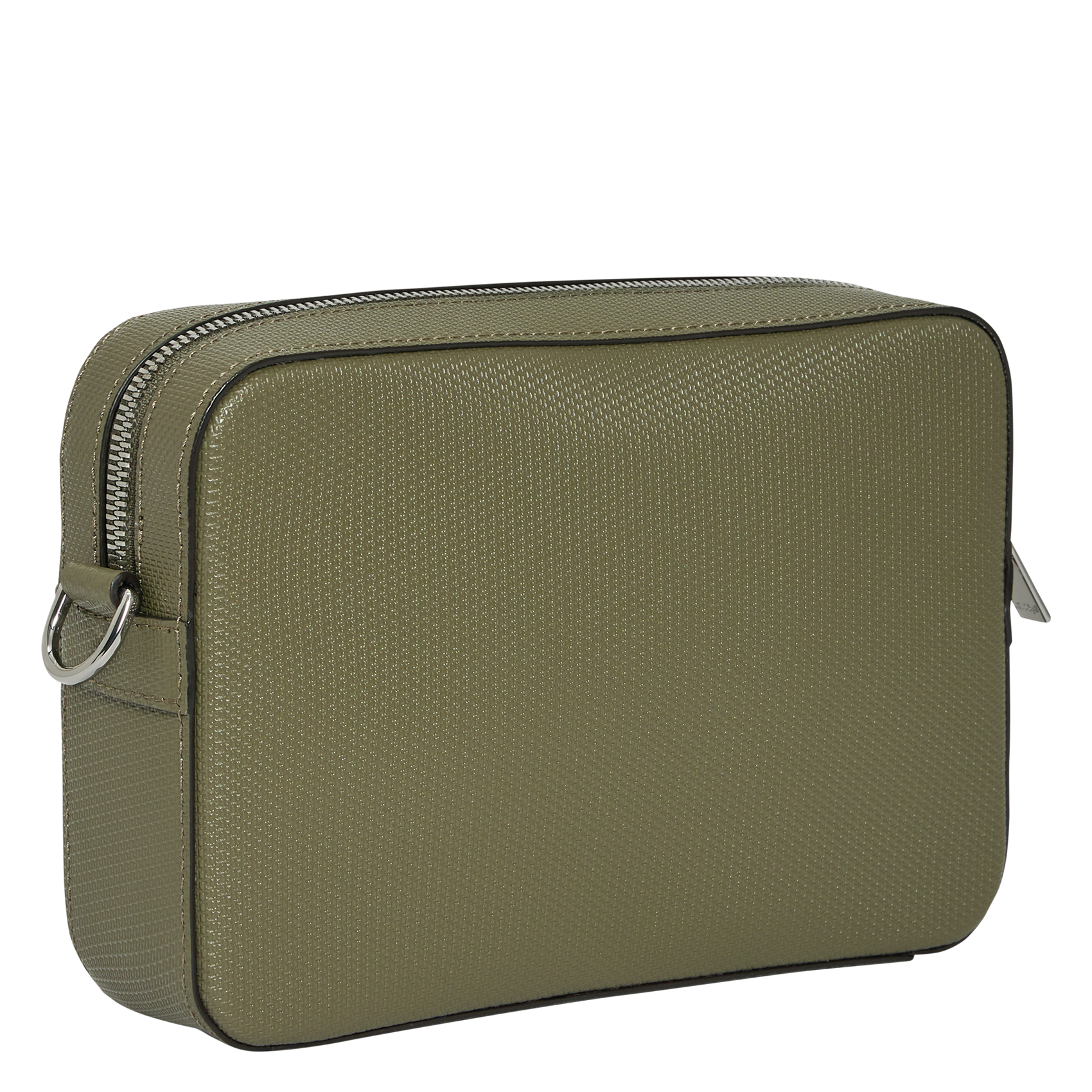 Kleine, leren schoudertas LE TANNEUR Groen