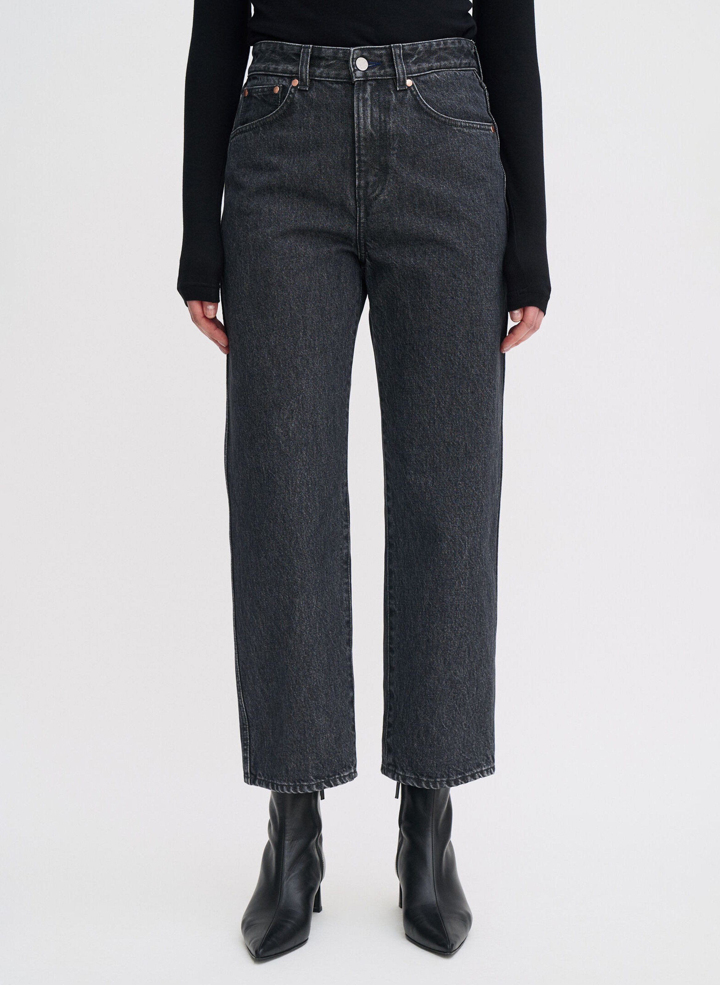 Jean droit  FILIPPA K Noir