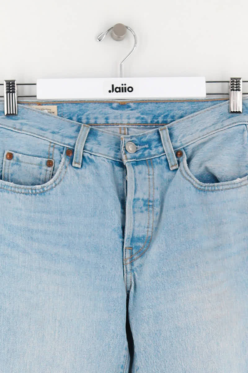 - Straight-leg jeans
- 5 pockets
- Straight cut
- Faded effect LEVI'S - Seconde main Blue