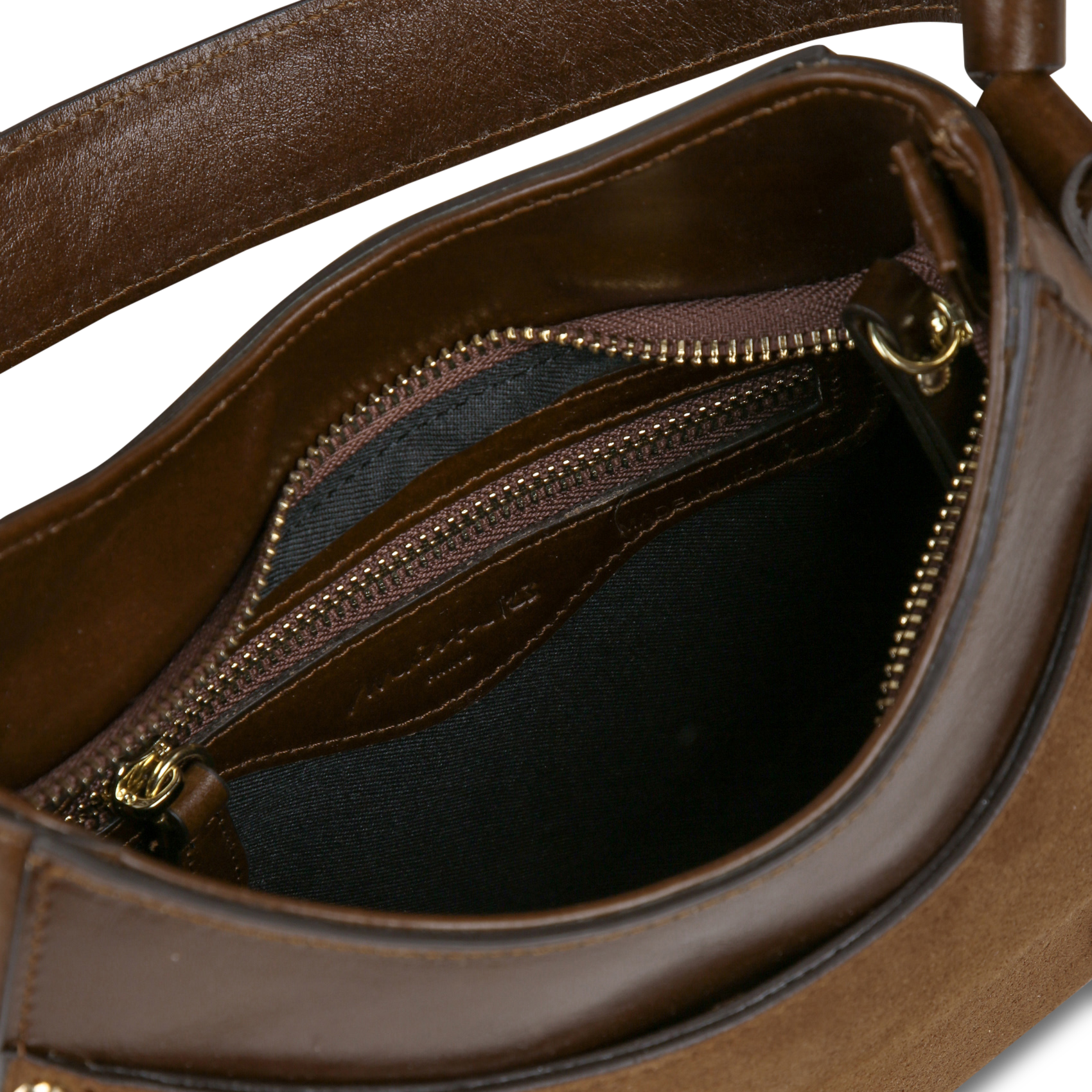 Sac à main en cuir MAISON 123 Marron