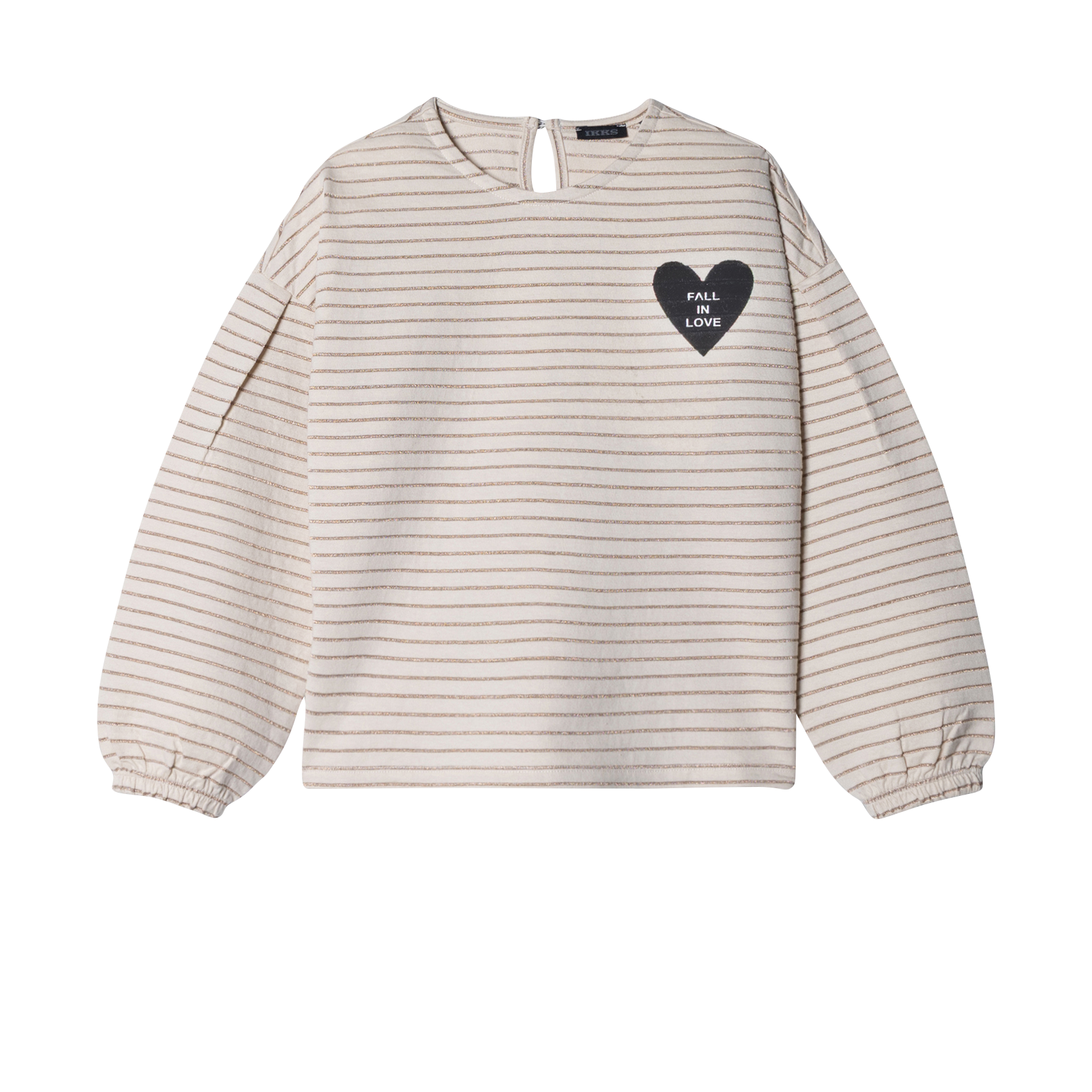 Long-sleeve sailor T-shirt IKKS JUNIOR White