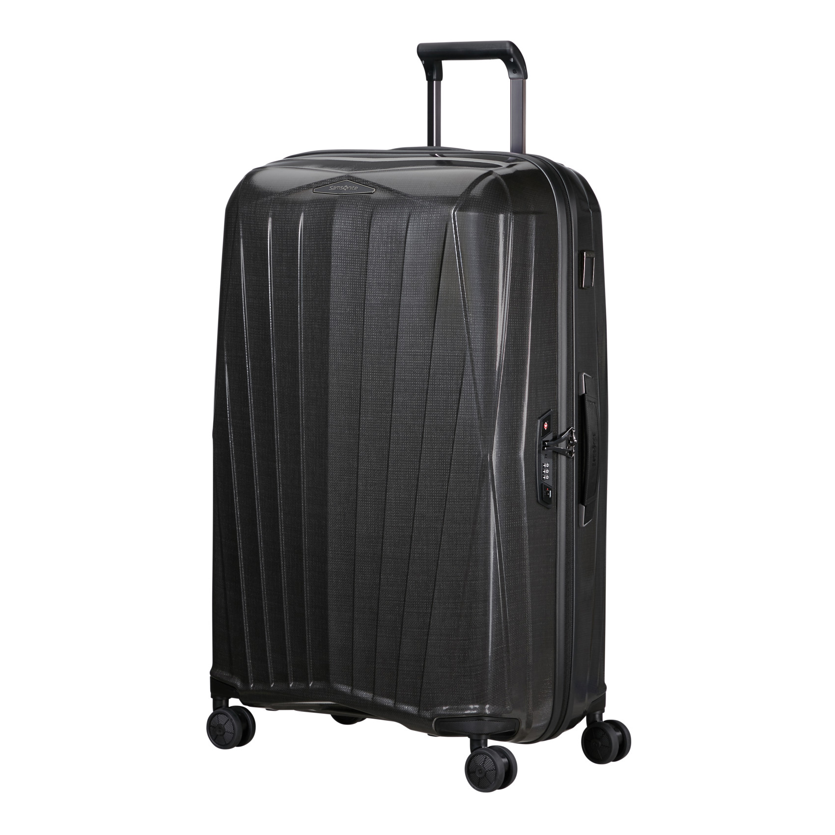 Major-lite 4-wheel suitcase size L SAMSONITE Black