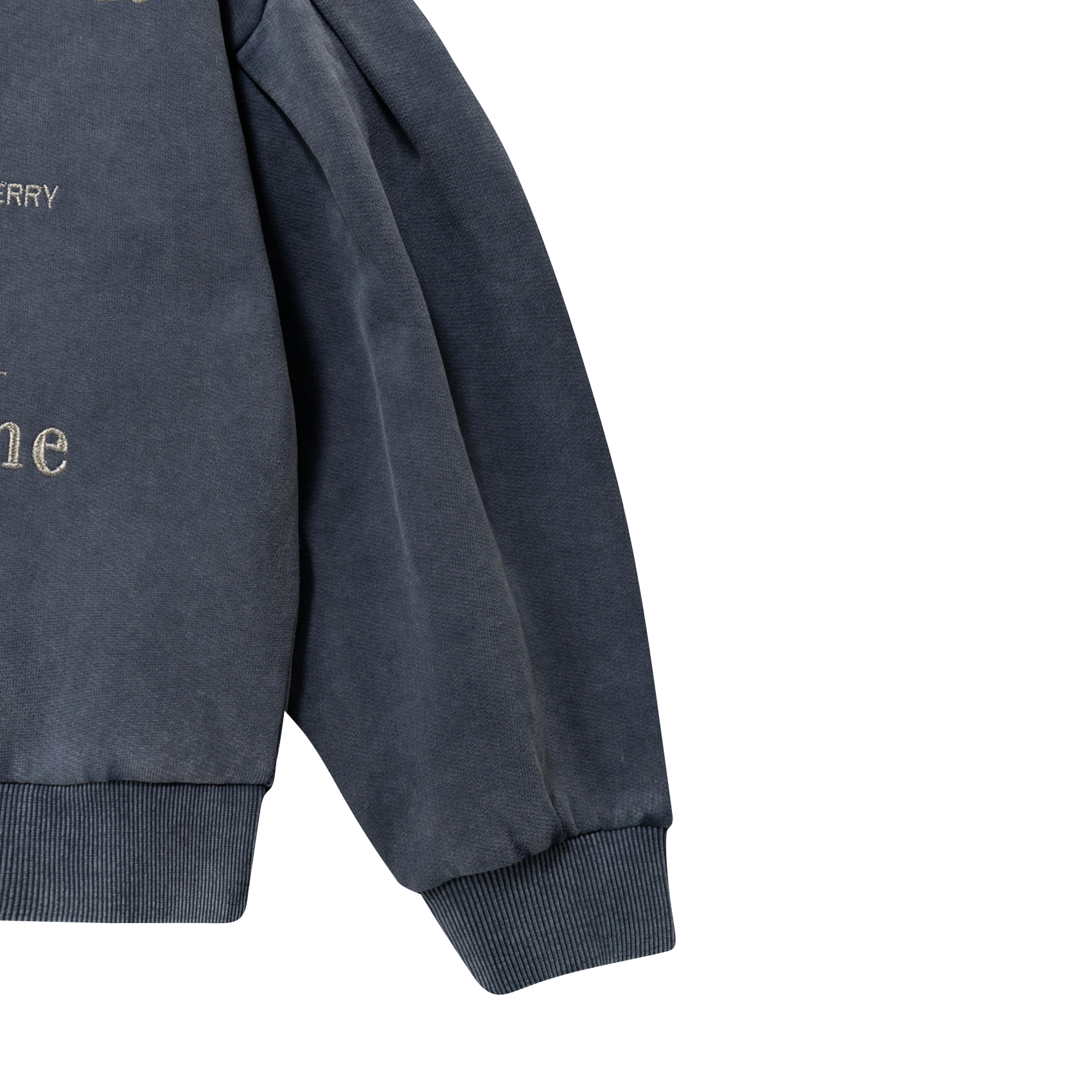 Oversize-Sweatshirt aus Baumwolle mit Rundhalsausschnitt IKKS JUNIOR Blau