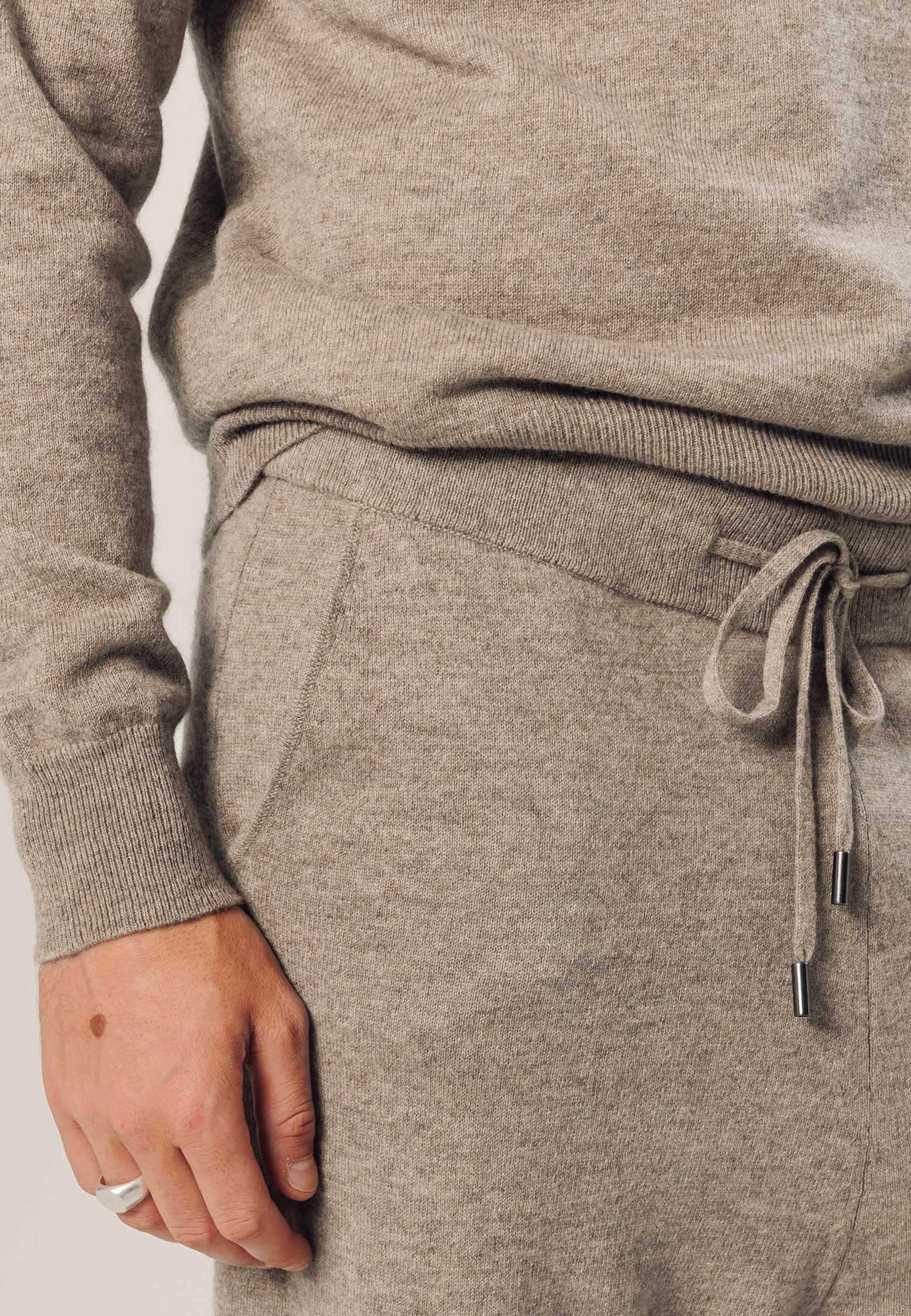 Pantalon jogging en cachemire RODIER Beige