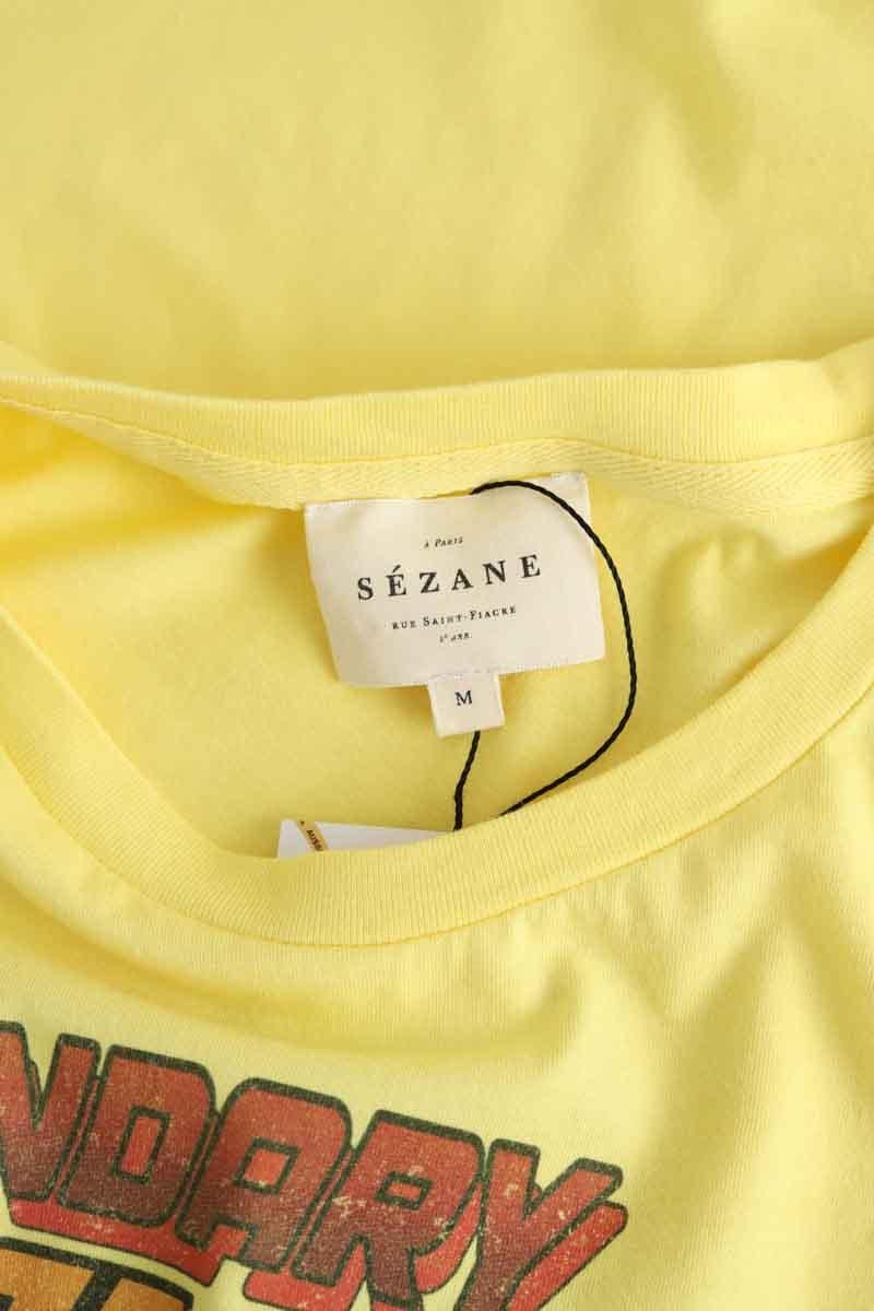 T-shirt SEZANE - Seconde main Yellow