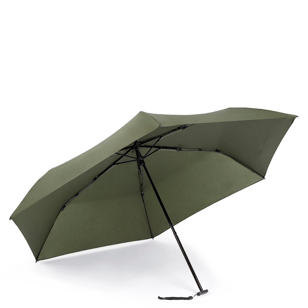 Folding Windproof Umbrella PIQUADRO Green