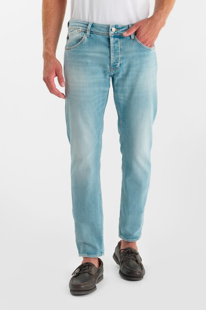 Slim stretch jeans, length 34 LE TEMPS DES CERISES Blue