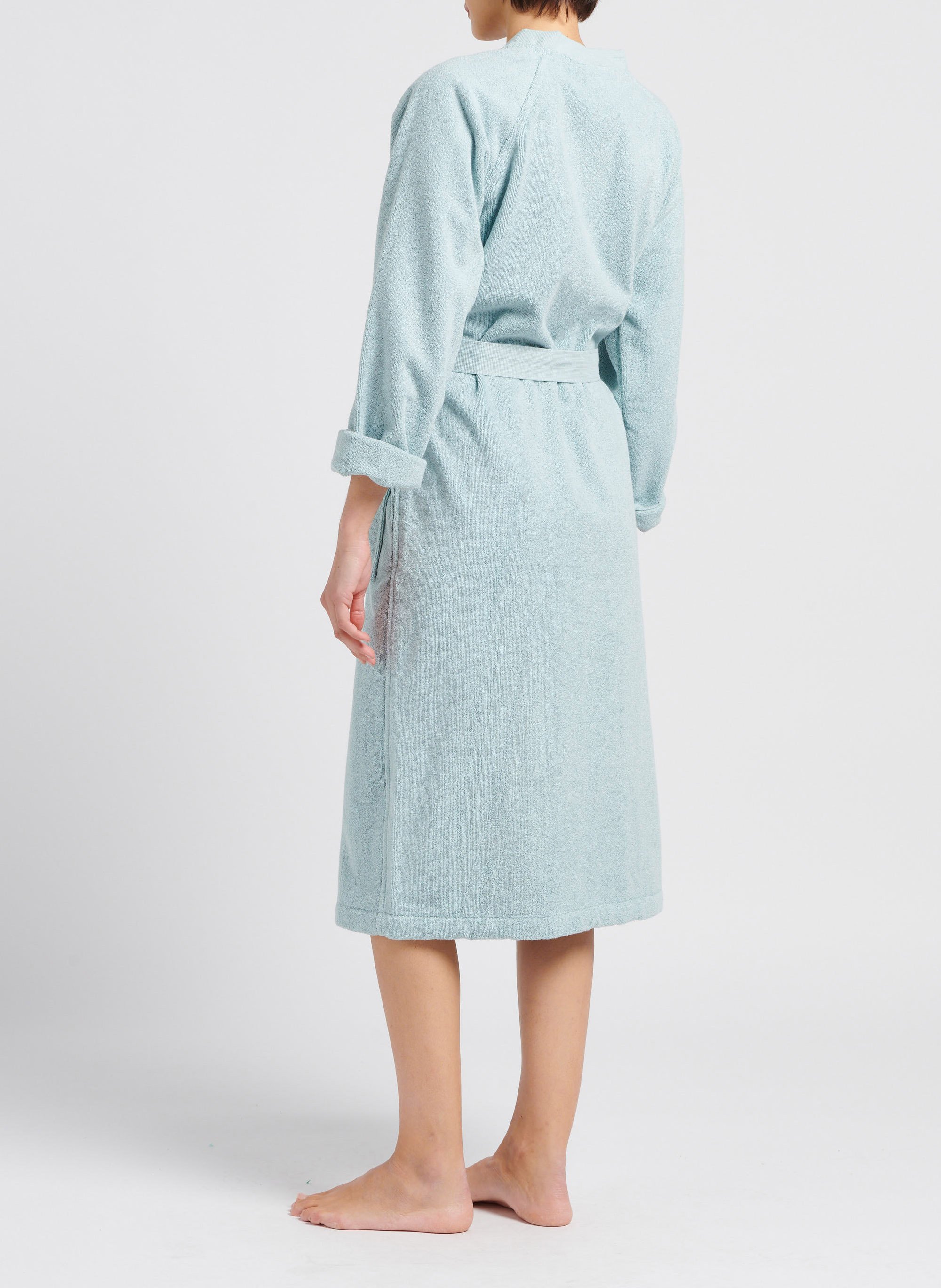 Cotton bathrobe AU PRINTEMPS PARIS MAISON Green