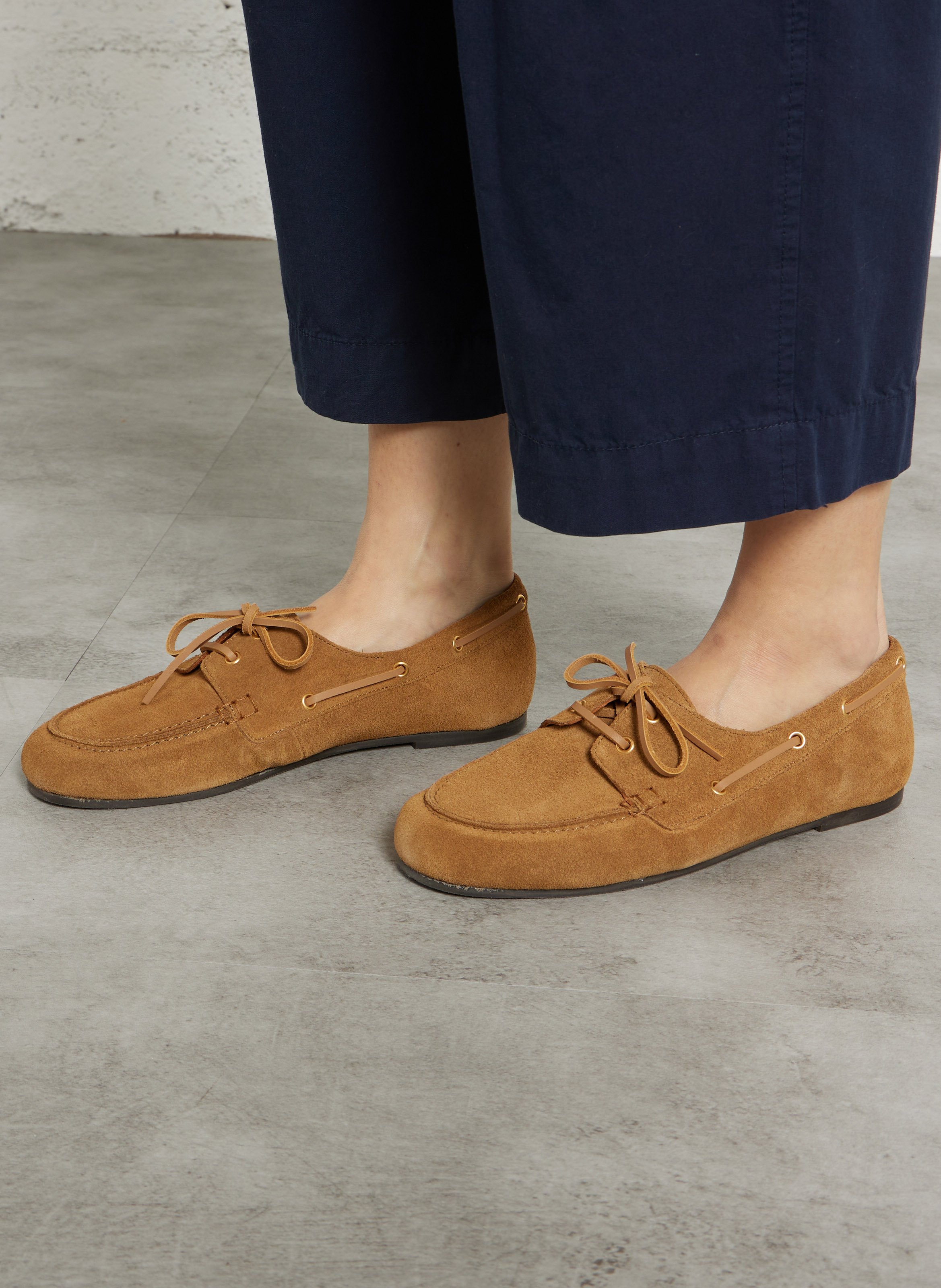 Derbies en cuir MAISON TOUFET Marron