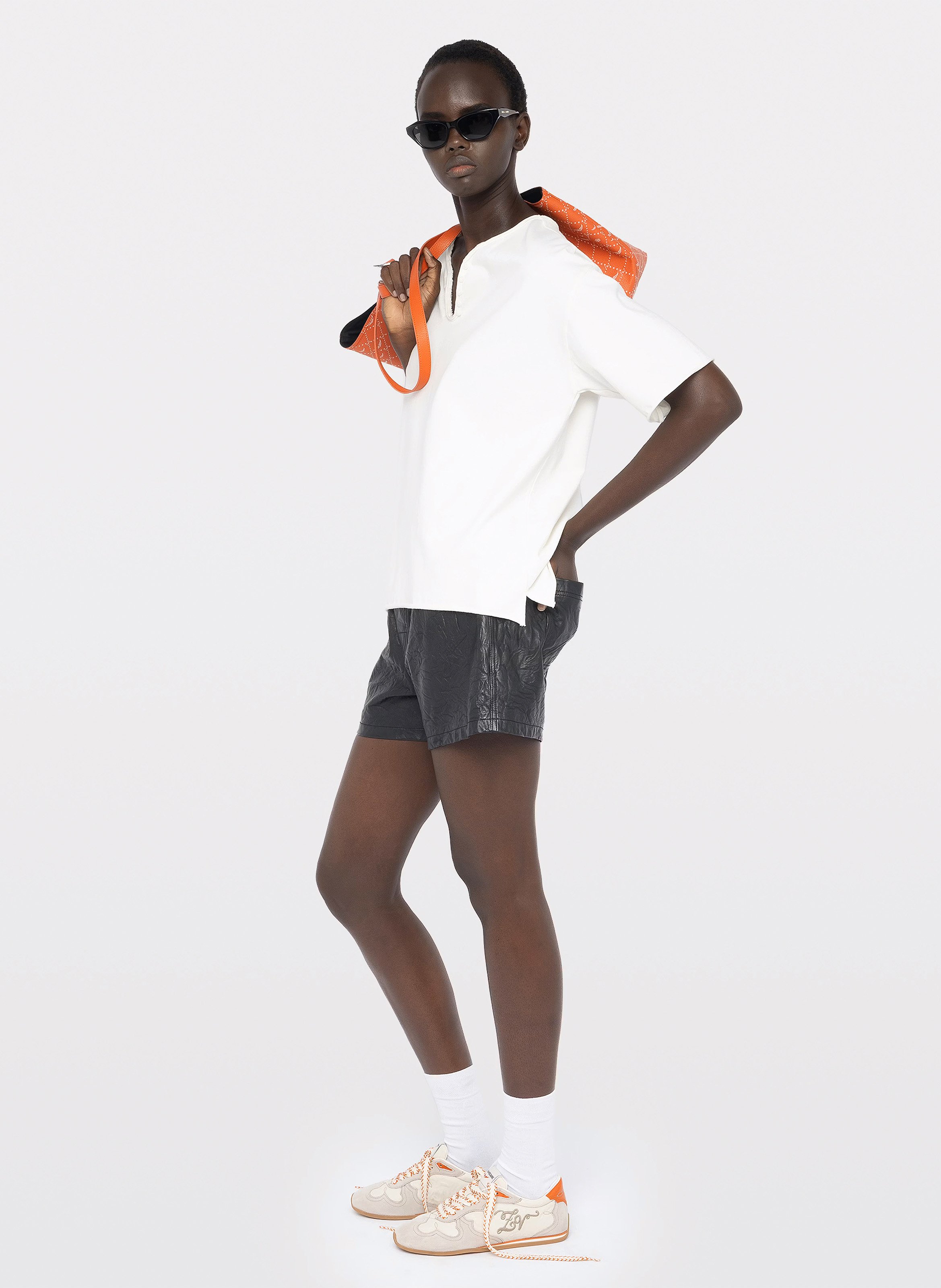 Katoenen T-shirt met boothals ZADIG&VOLTAIRE Wit