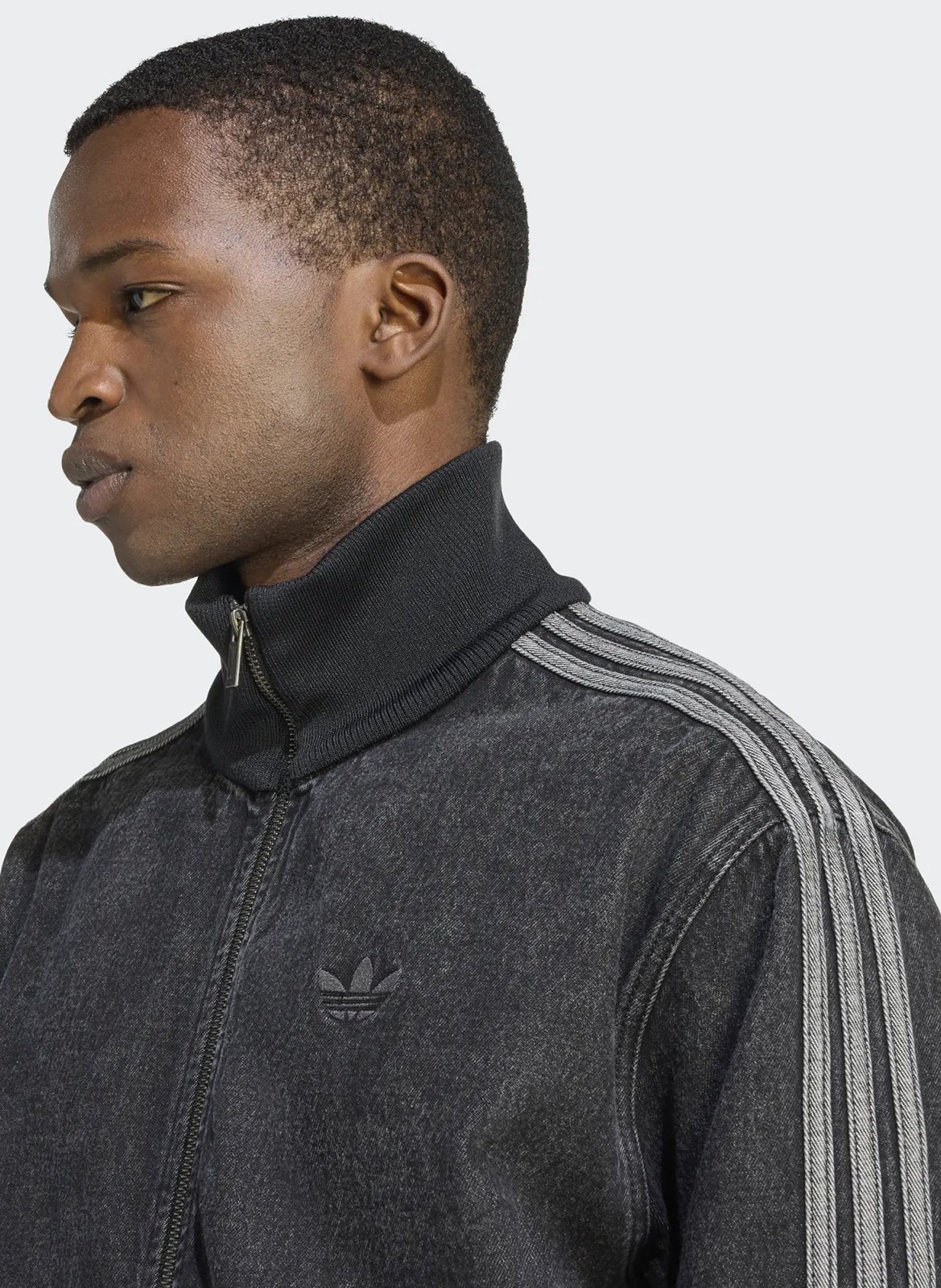 Jacke mit Stehkragen ADIDAS Schwarz