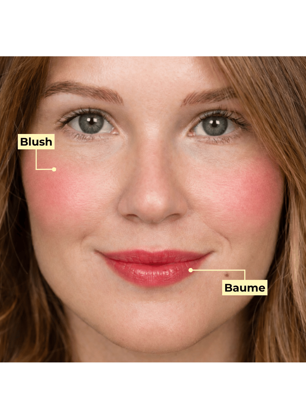 Fantastick Baume&Blush POMPONNE Rouge acidulé