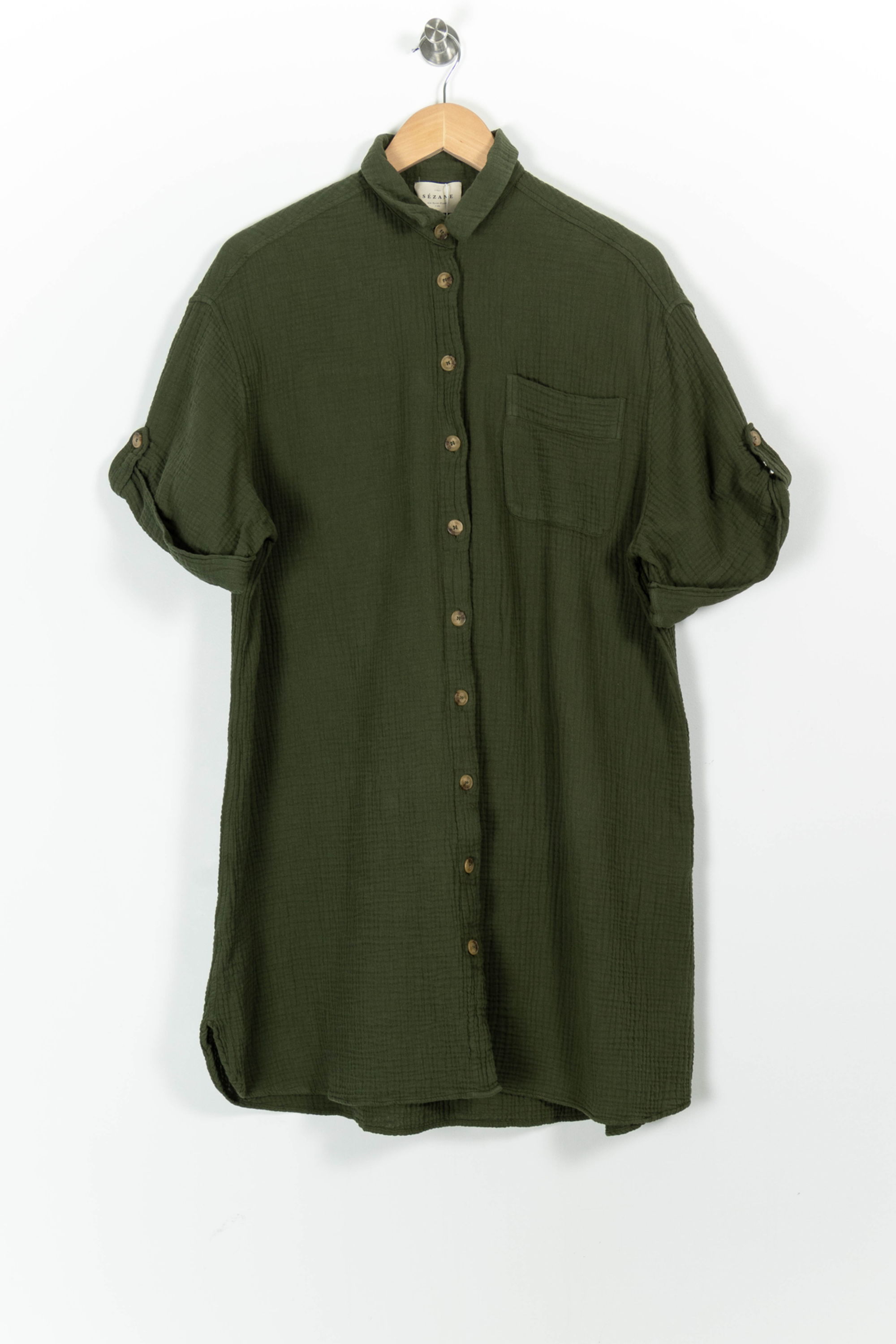 Robe courte & midi SEZANE - Seconde main Vert