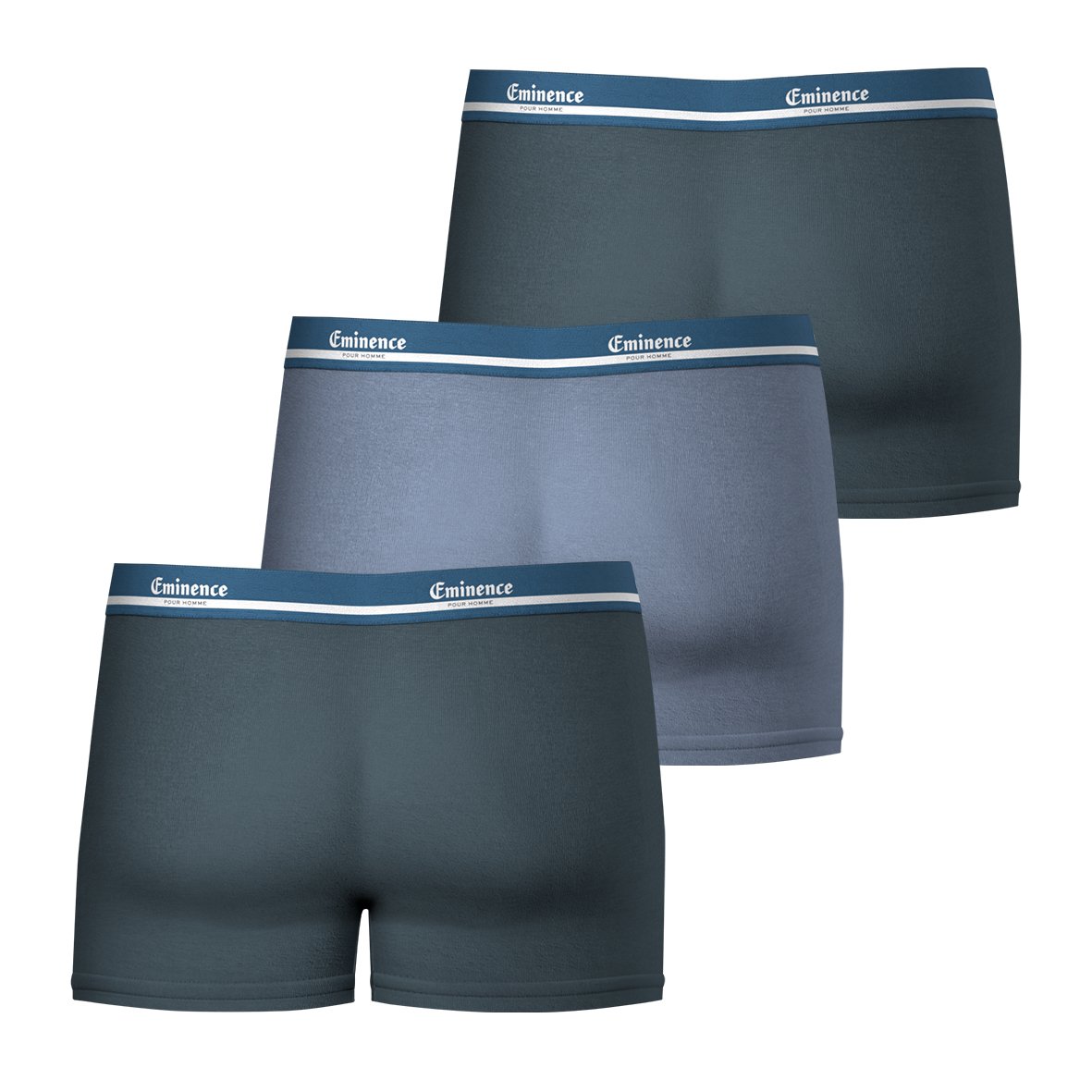 Lot de 3 boxers exclusivité web EMINENCE Gris