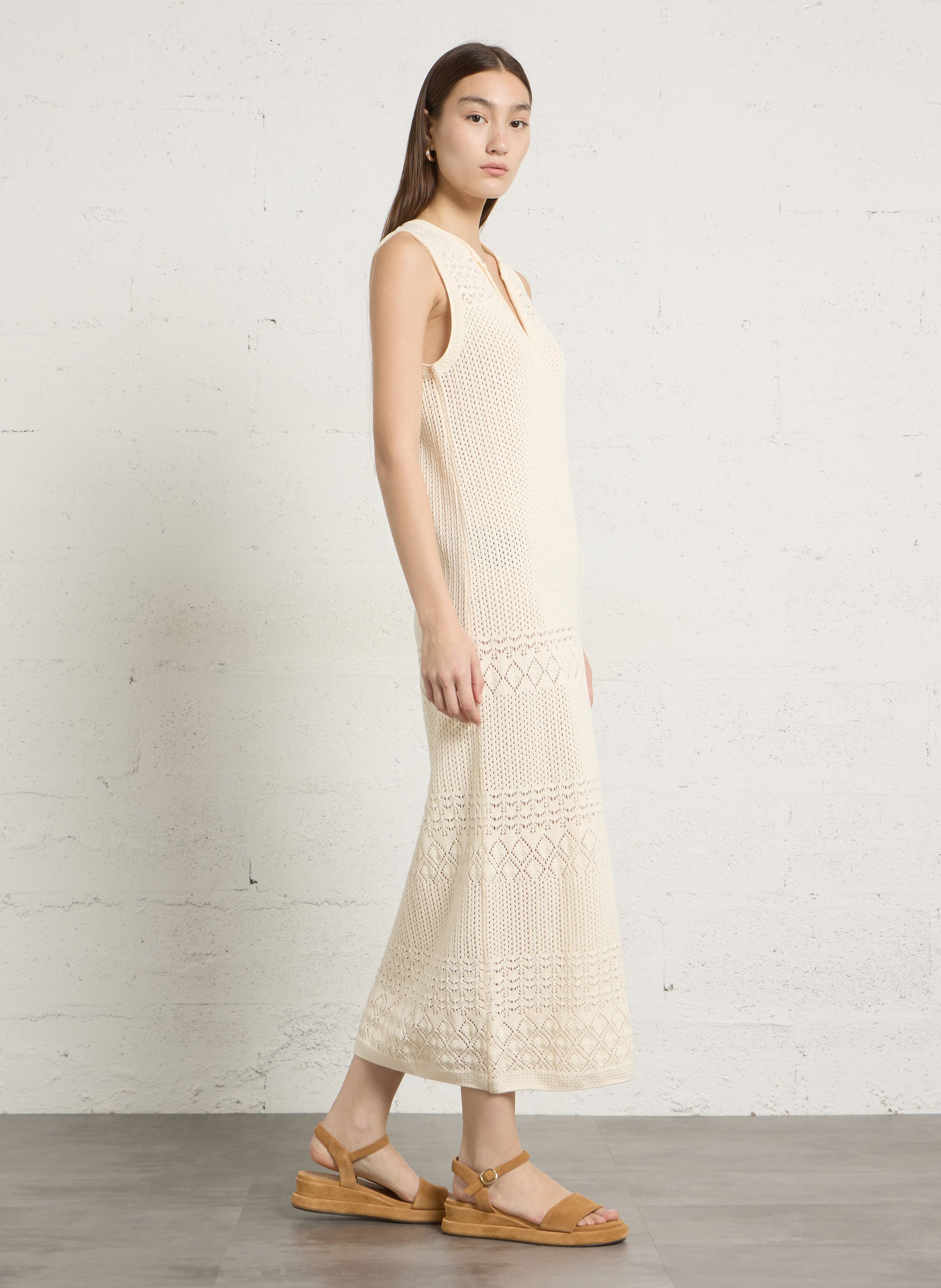 Espadrilles met sleehak BOCAGE Bruin