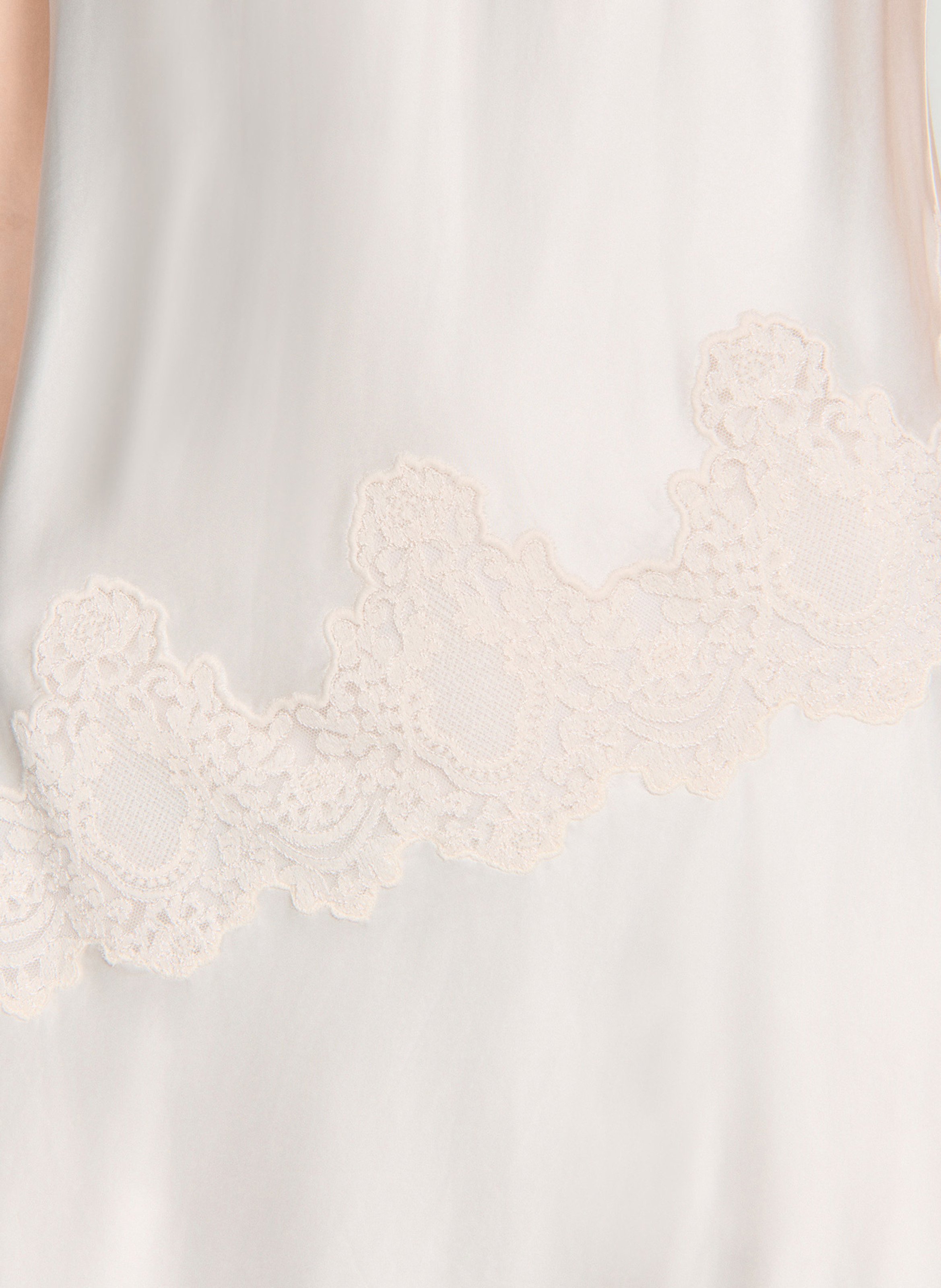Halflange, asymmetrische jurk SANDRO Beige
