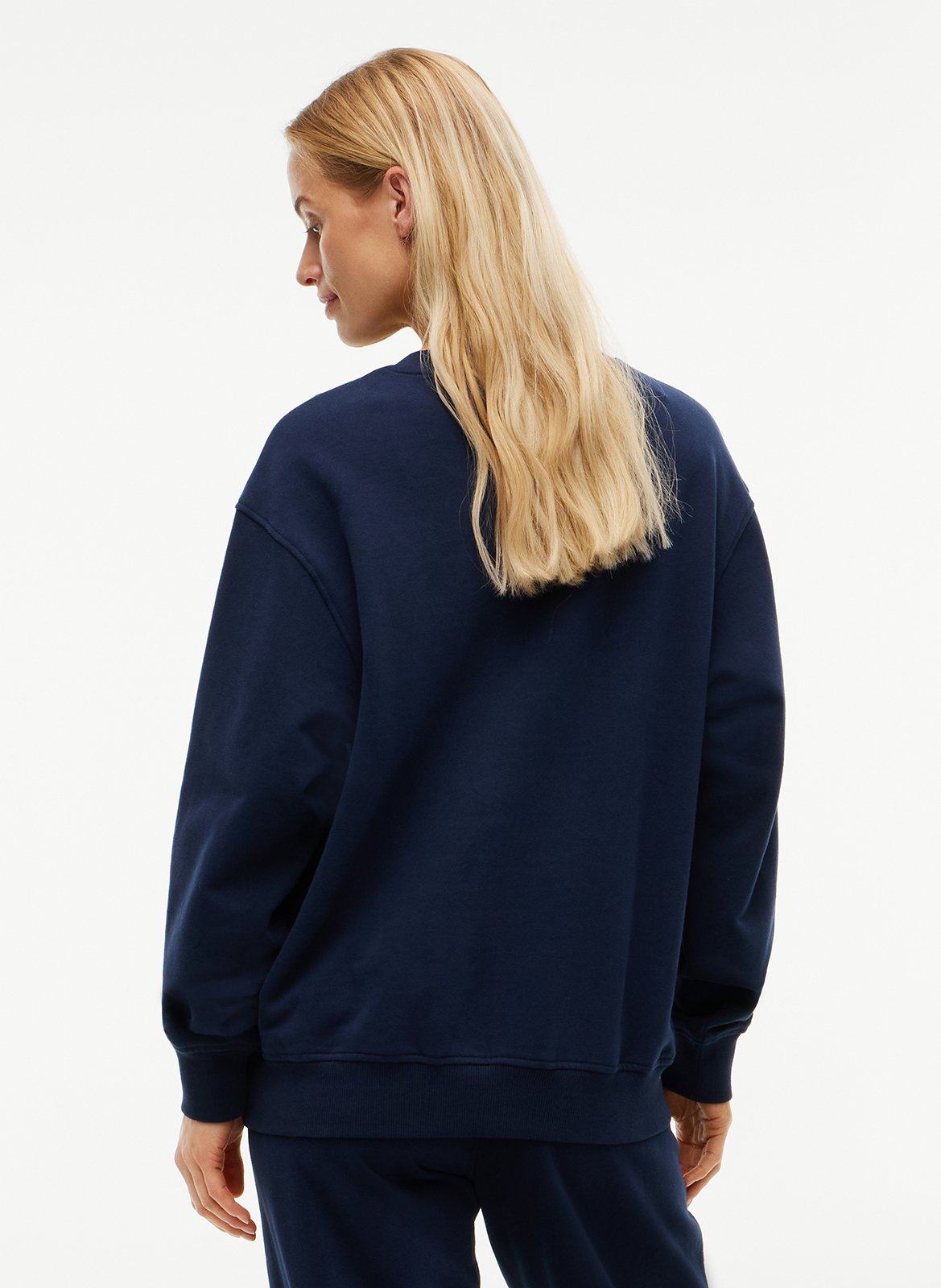 Embroidered round-neck sweatshirt TOMMY HILFIGER Blue