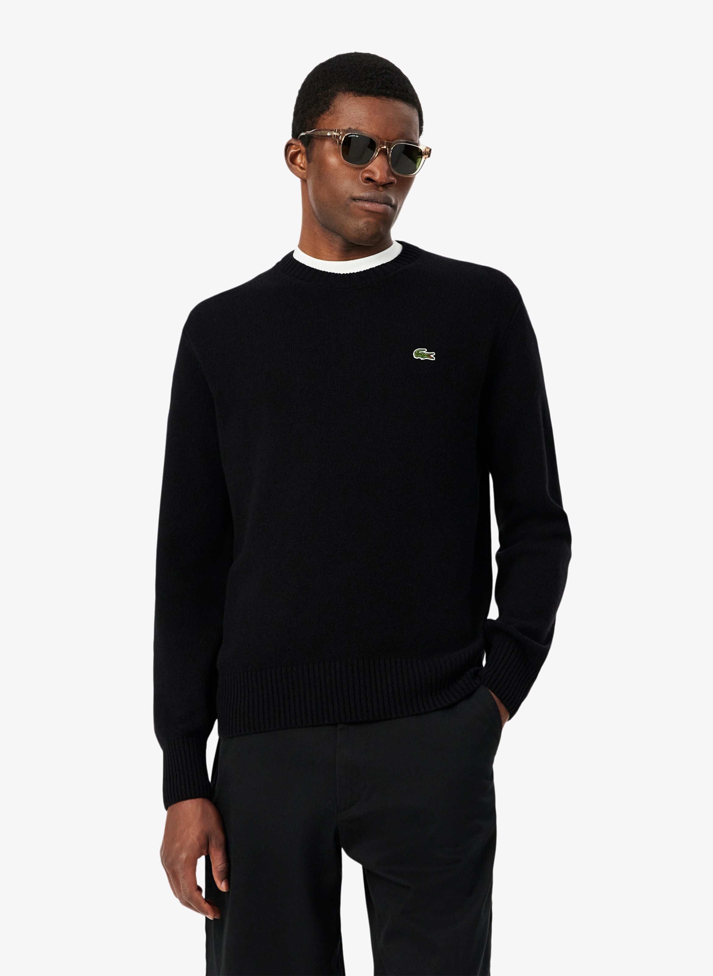 Fine wool sweater LACOSTE