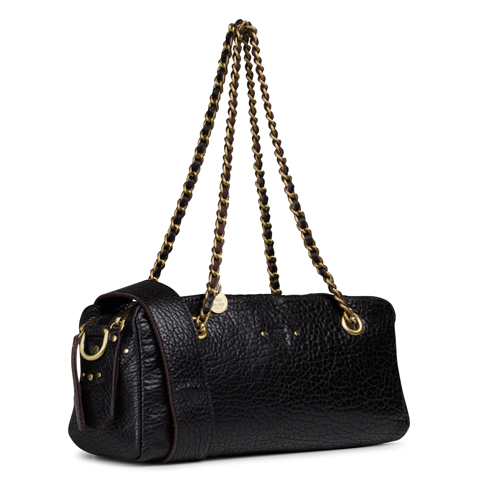 Leren tas  MILA LOUISE Bruin