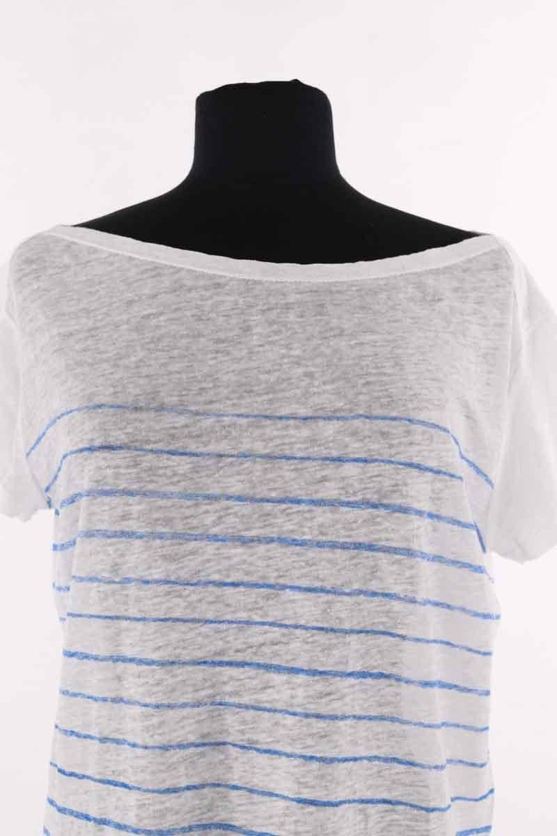 T-shirt MAJESTIC FILATURES - SECONDE MAIN White