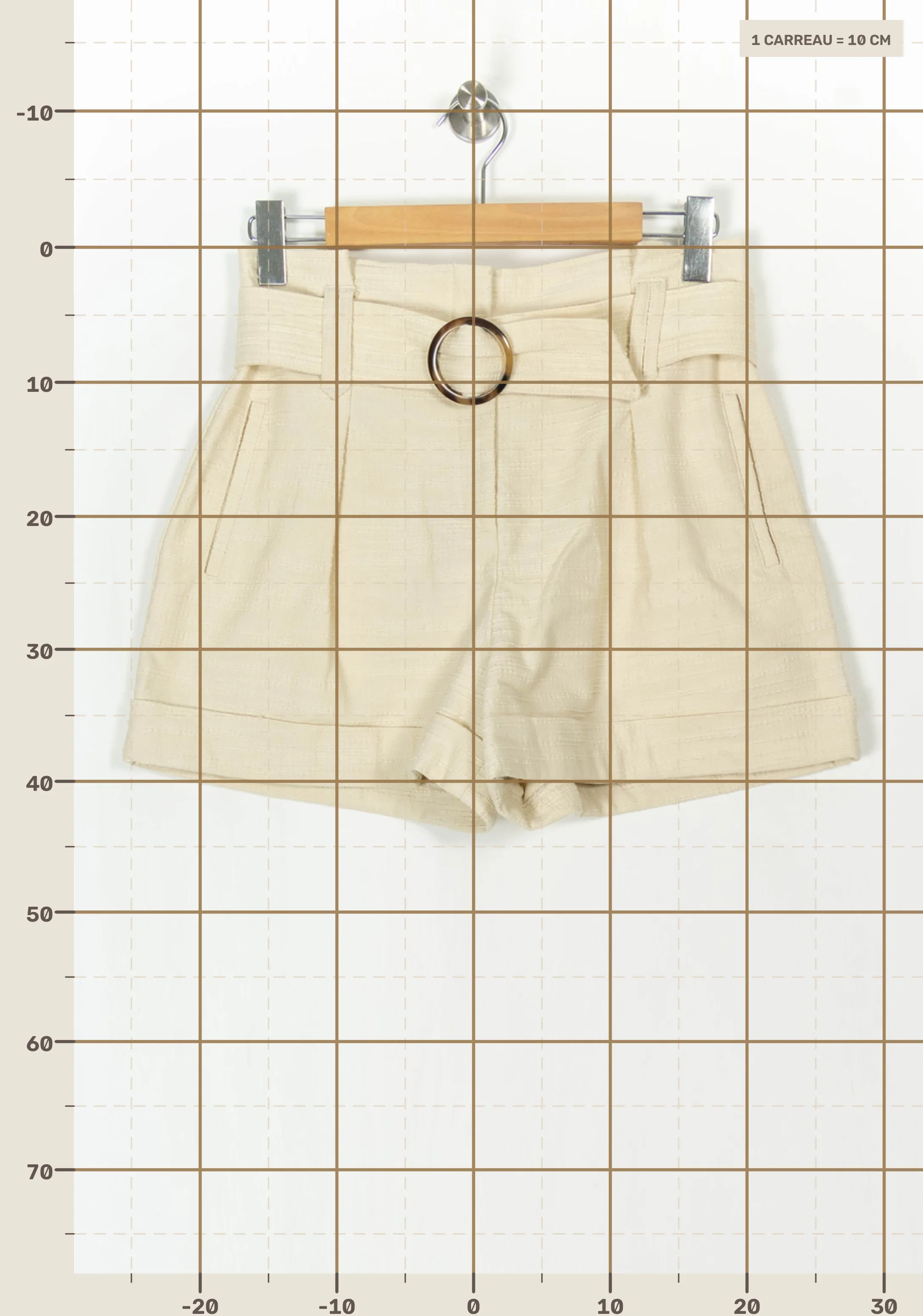 Shorts SEZANE - Seconde main Beige