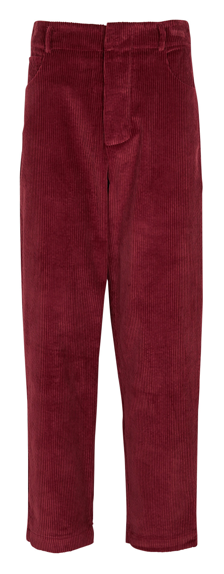 Straight Striped Pants THE LABEL EDITION Red