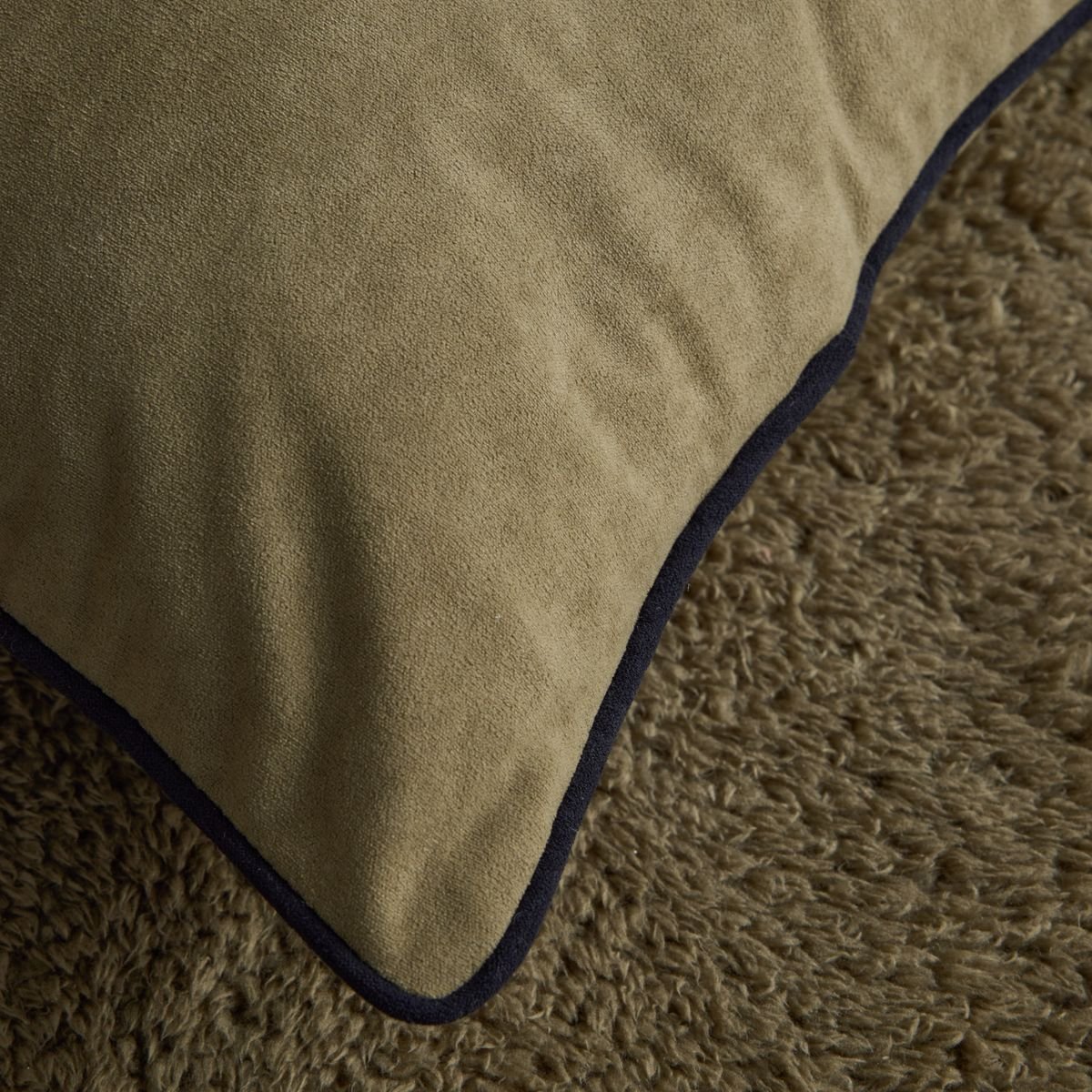 Plain rectangular cushion TODAY LINGE DE MAISON Green