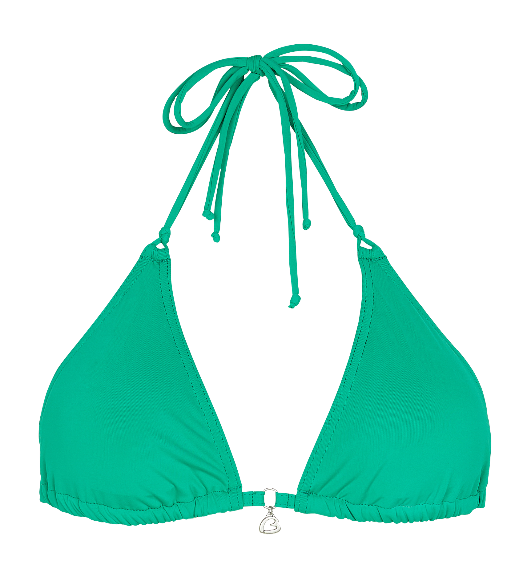 Triangle bikini top YERO BRIGHTSUN Vert