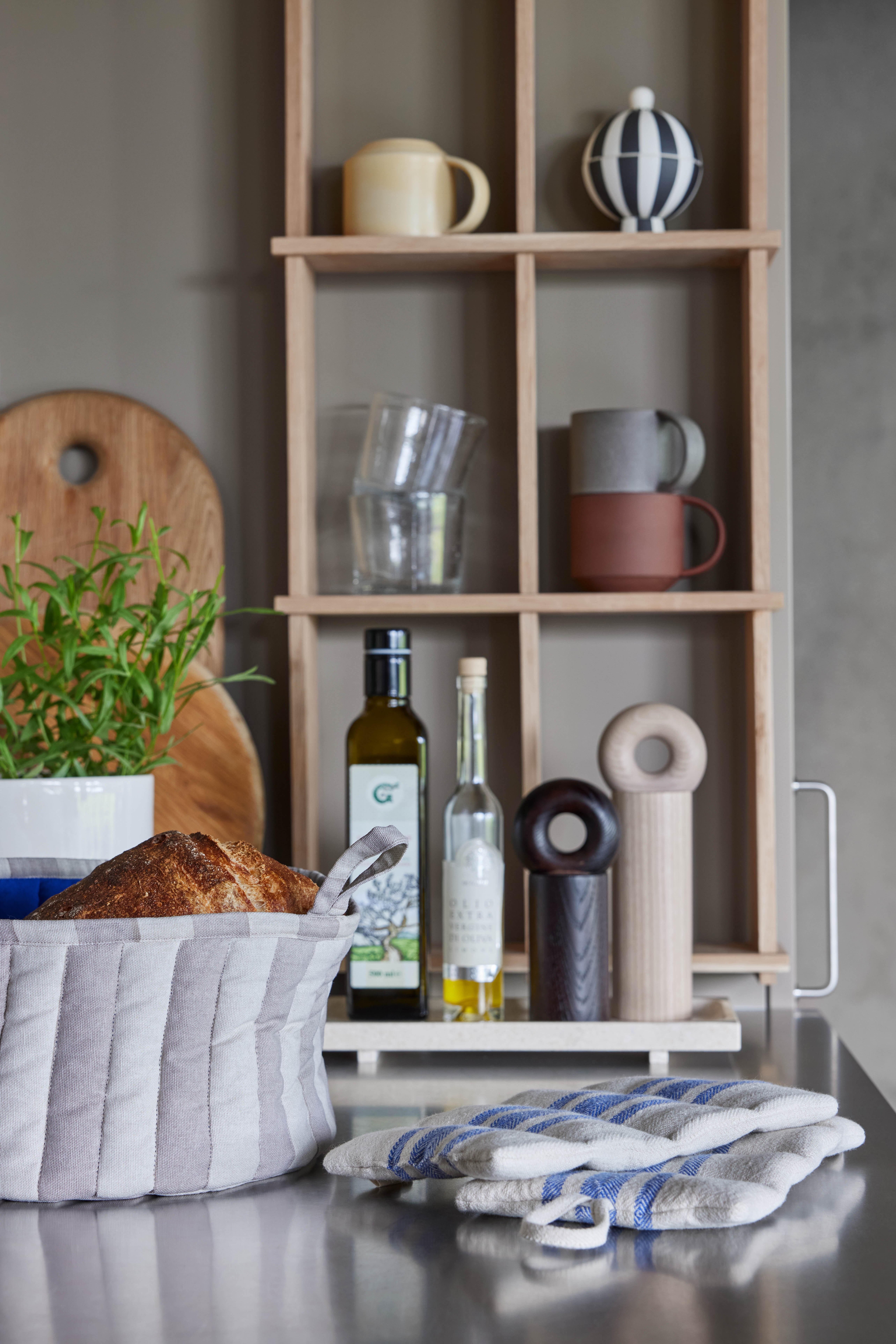 Cotton heat-resistant gloves OYOY LIVING DESIGN Multicolored