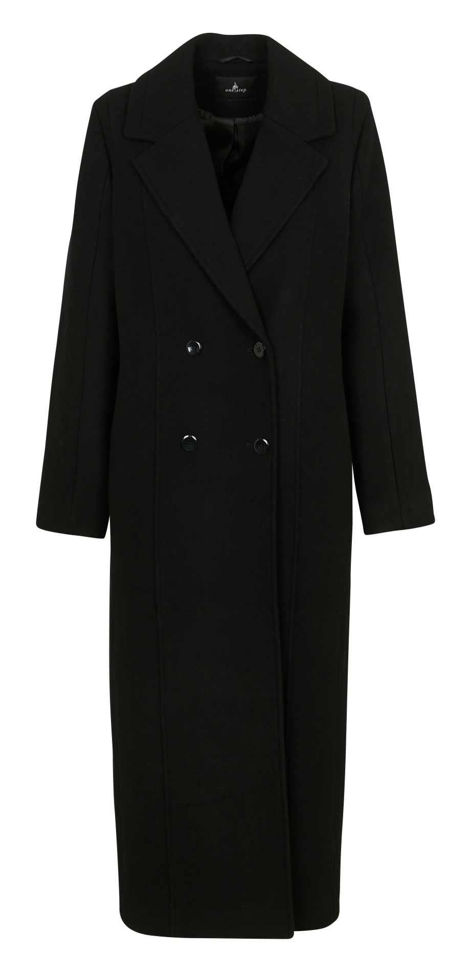Jas van alpacawol ONE STEP Zwart