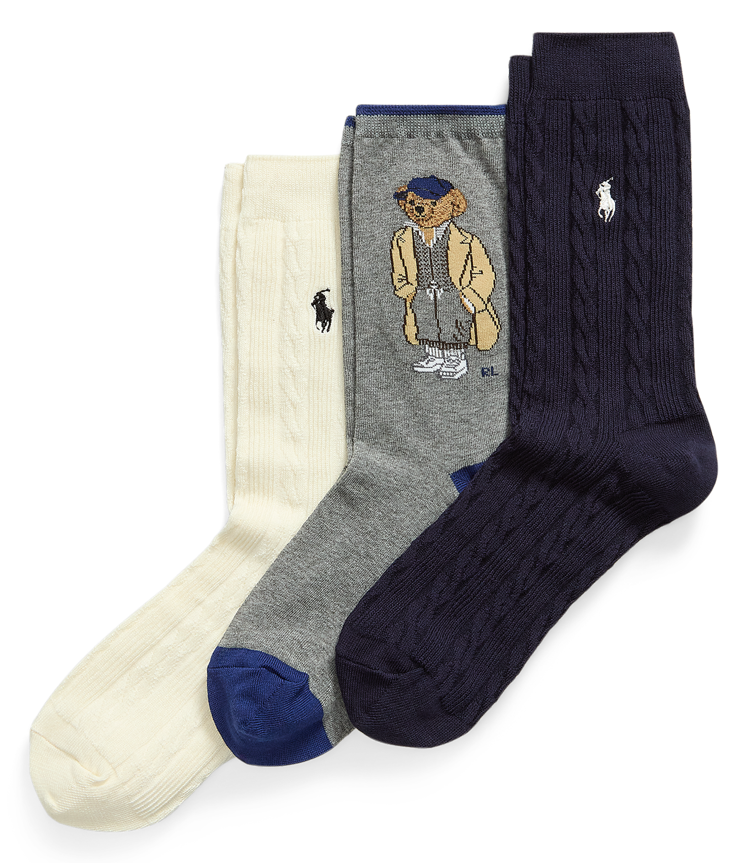 Pack of 3 pairs of socks POLO RALPH LAUREN Multicolored