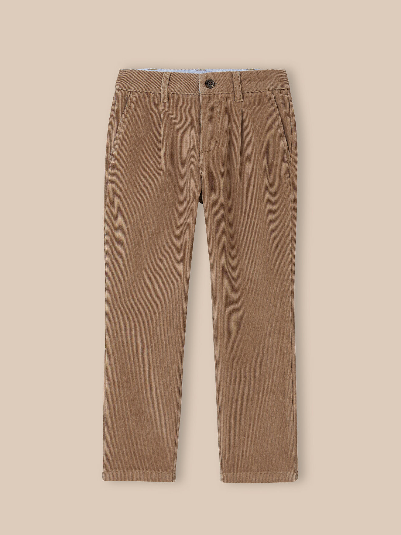 Velvet chinos CYRILLUS Beige