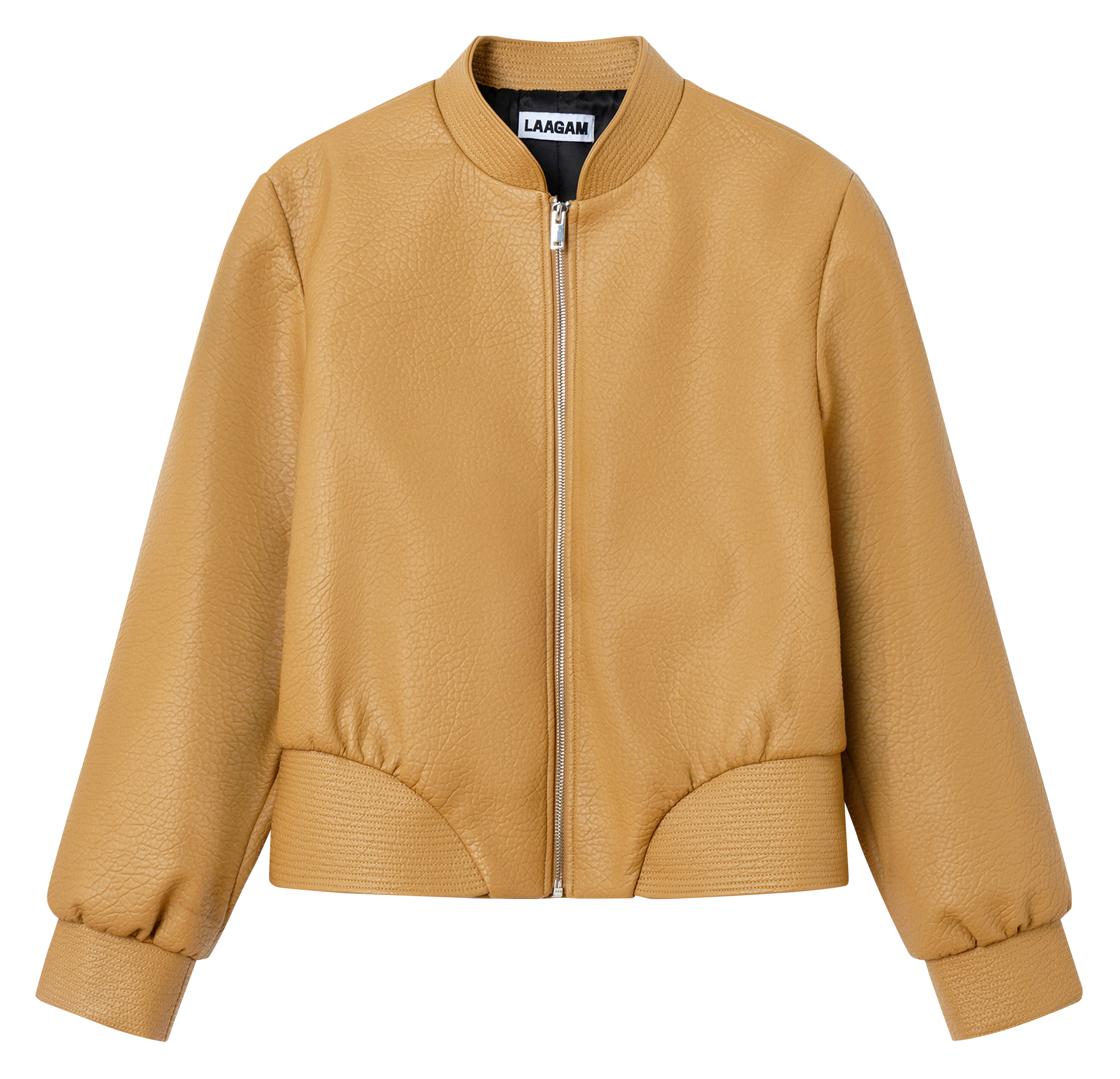 Blouson droit col teddy LAAGAM Beige