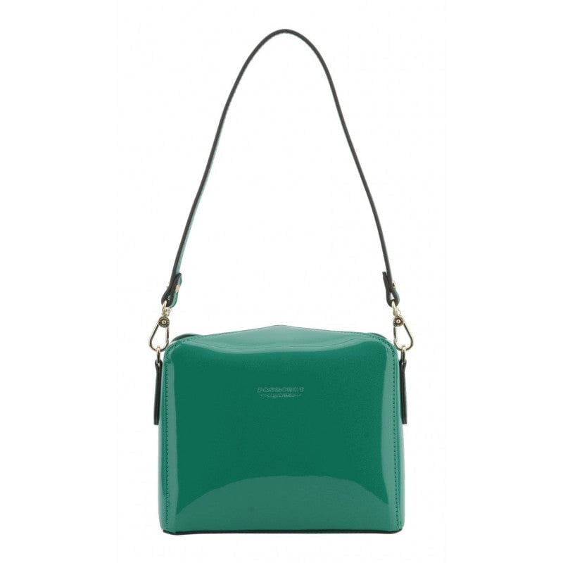 Shoulder bag - synthetic and leather POURCHET Green