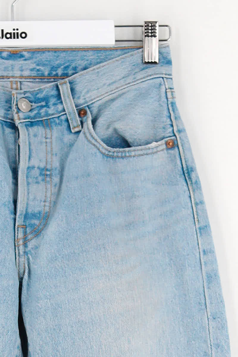 - Straight-leg jeans
- 5 pockets
- Straight cut
- Faded effect LEVI'S - Seconde main Blue