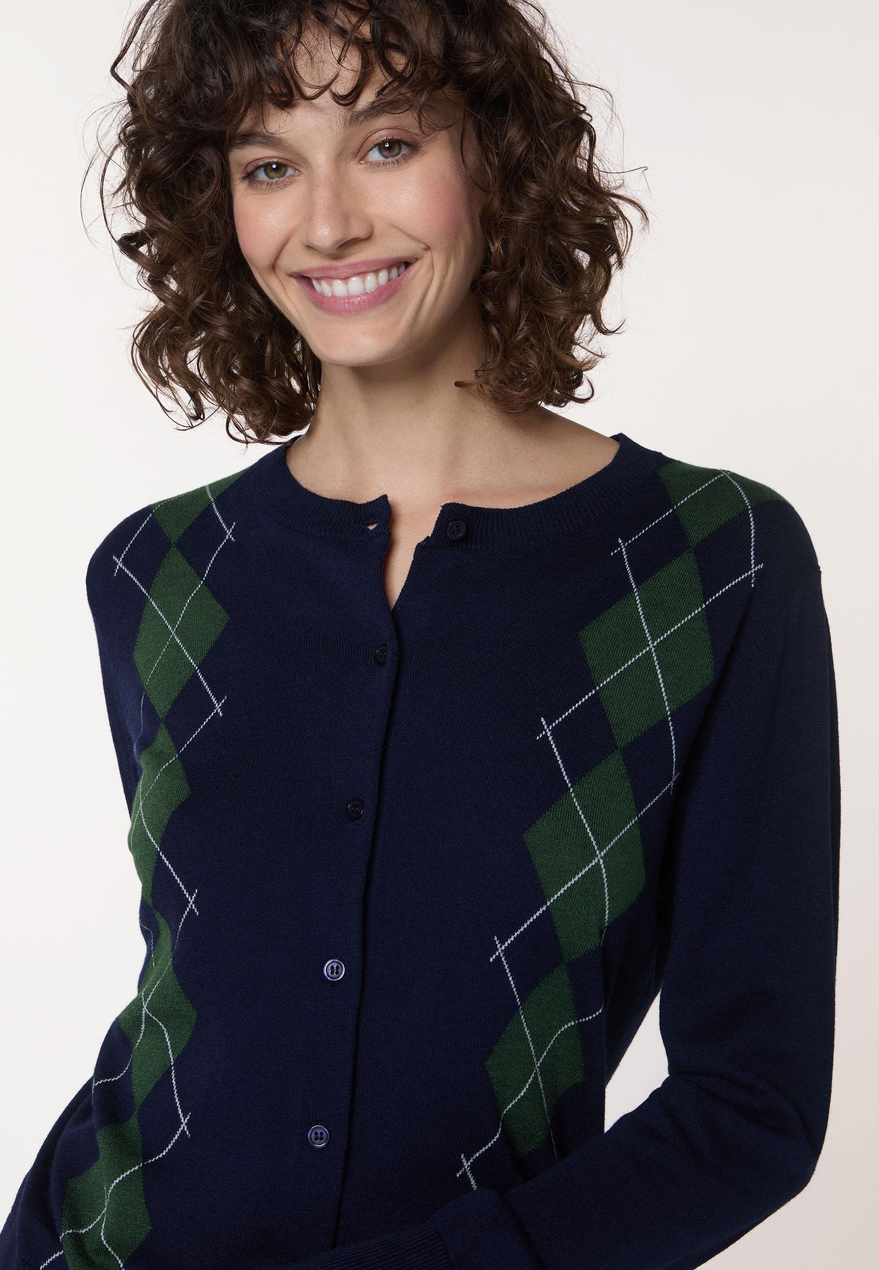 Jacquard cardigan RODIER Blue