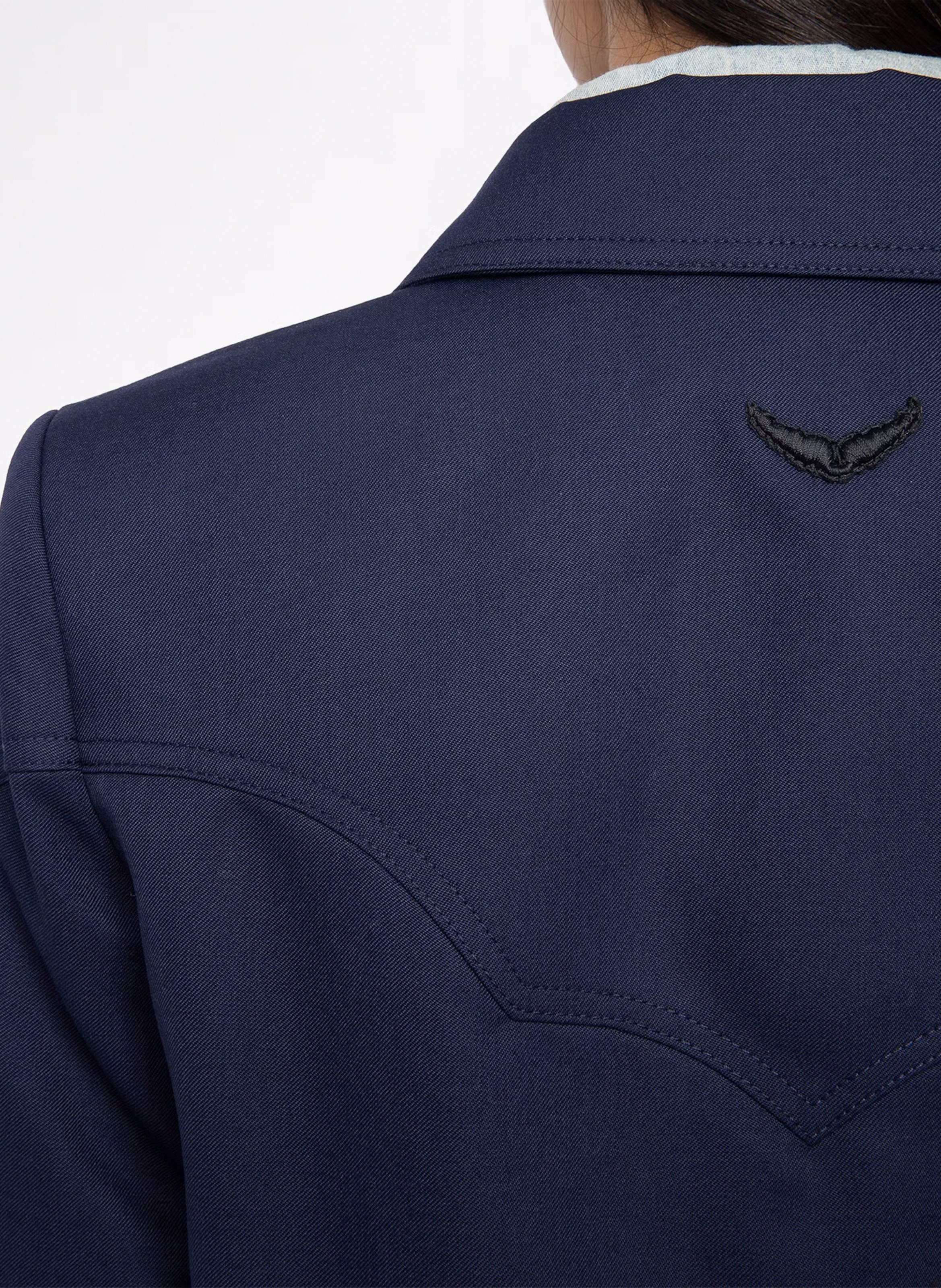 Blouson col tailleur  ZADIG&VOLTAIRE Bleu