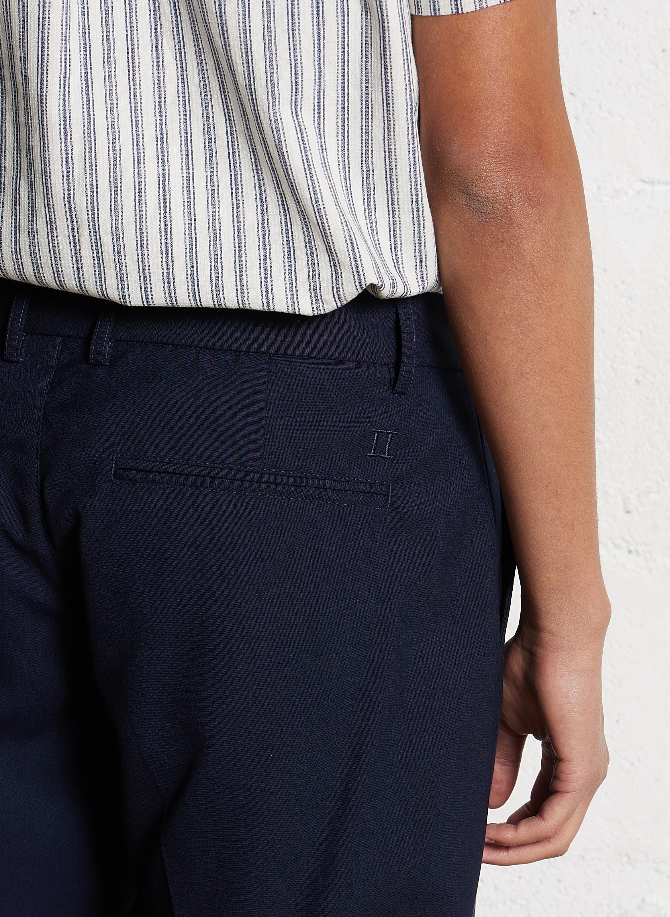 Pantalon de costume droit LES DEUX Bleu