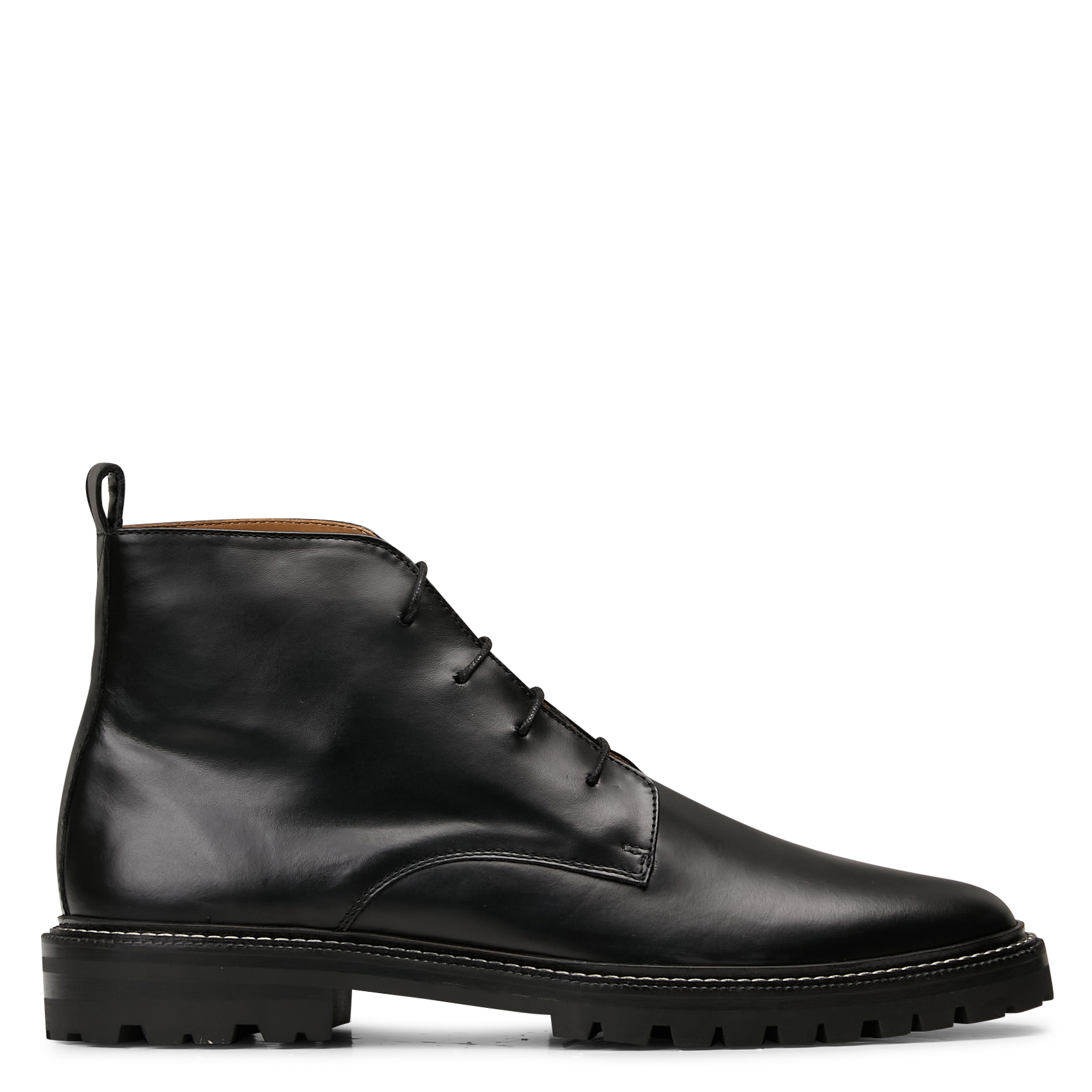 Boots en cuir BOBBIES Noir