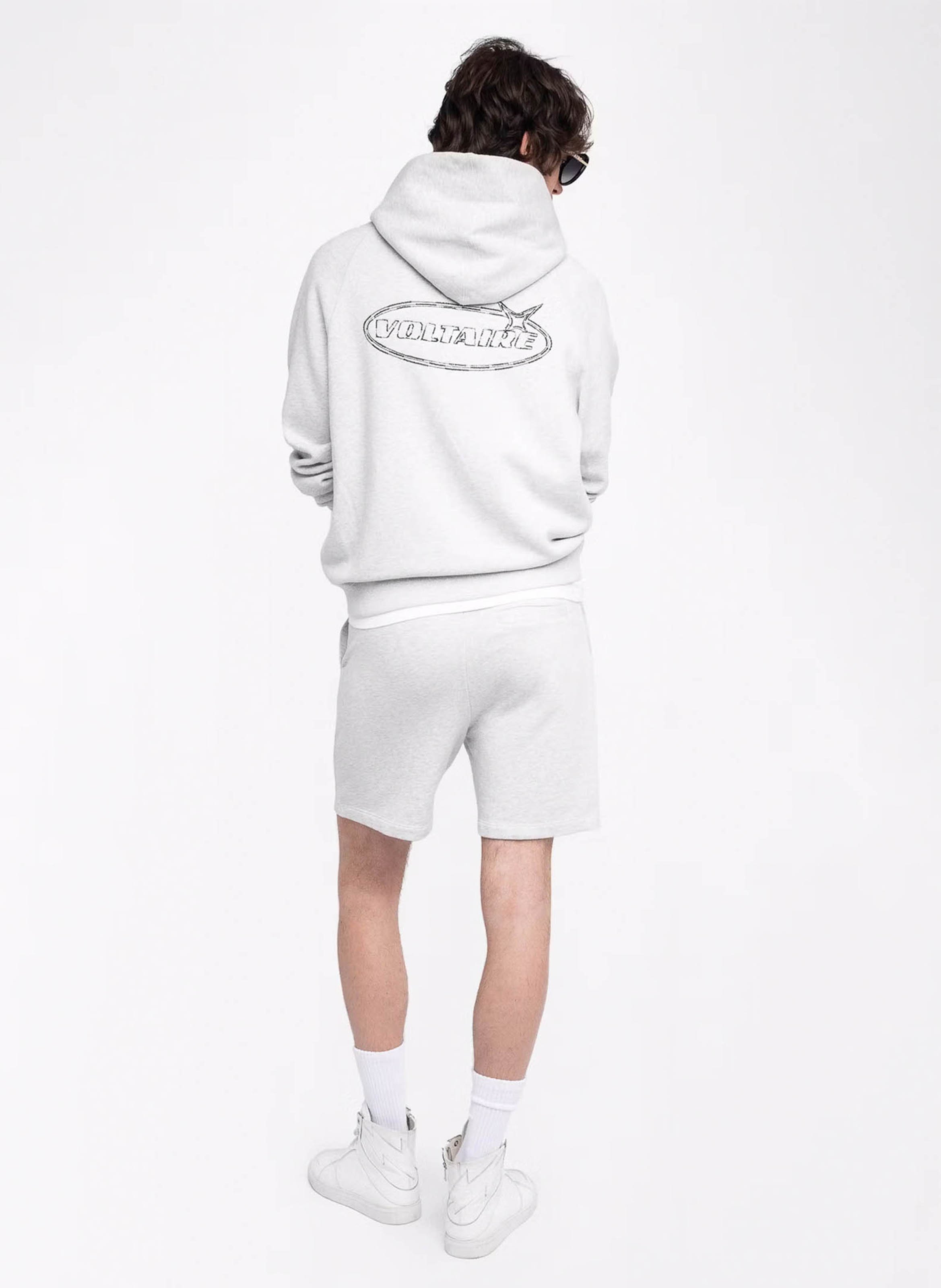 Straight cotton shorts ZADIG&VOLTAIRE Grey