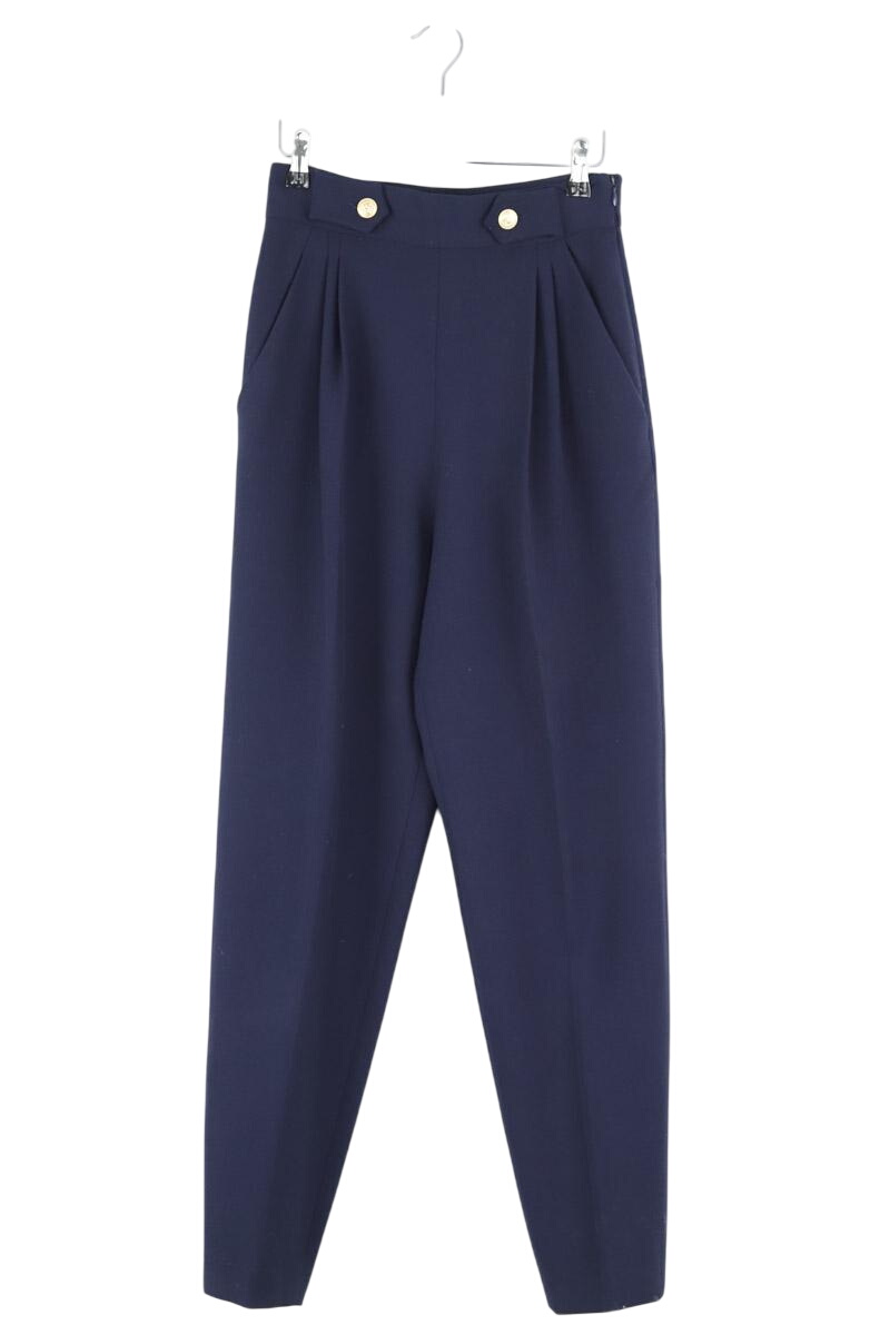 Carrot trousers TARA JARMON - Seconde Main Blue