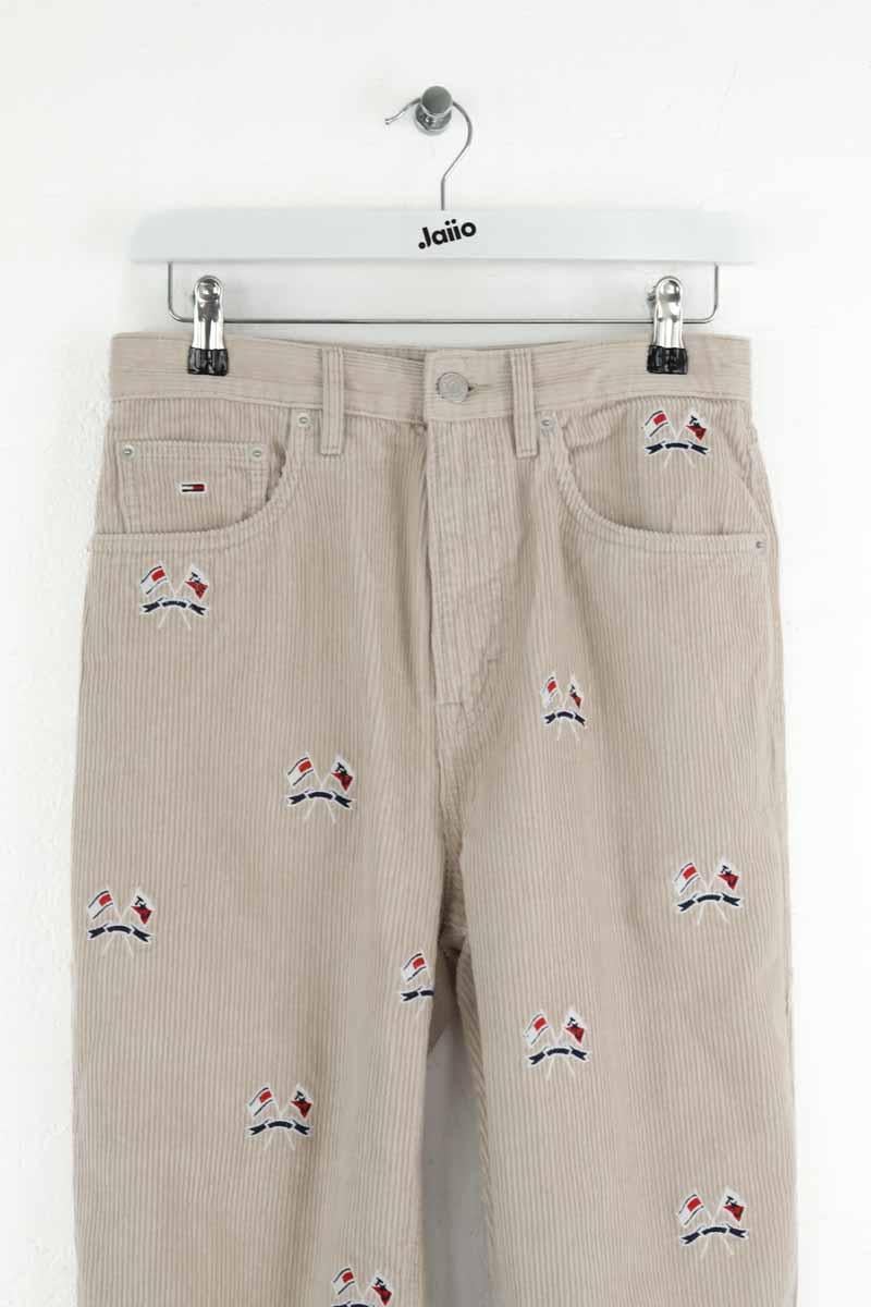 Boyfriend jeans TOMMY HILFIGER - SECONDE MAIN Beige