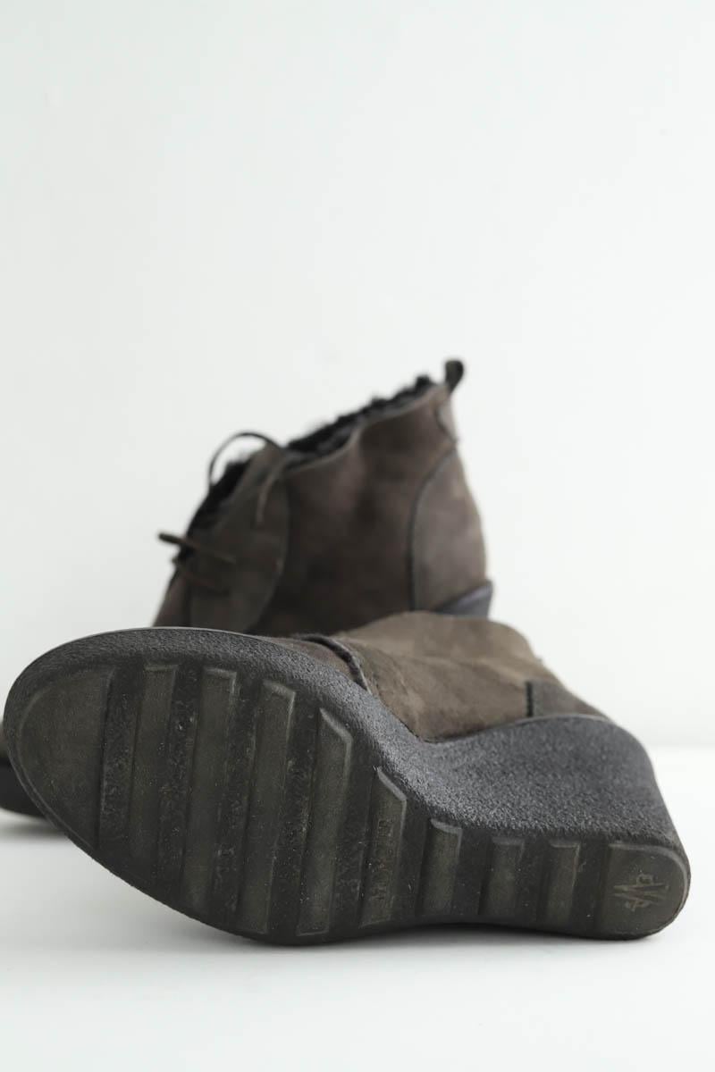 Ankle boots MONCLER - Seconde Main Brown