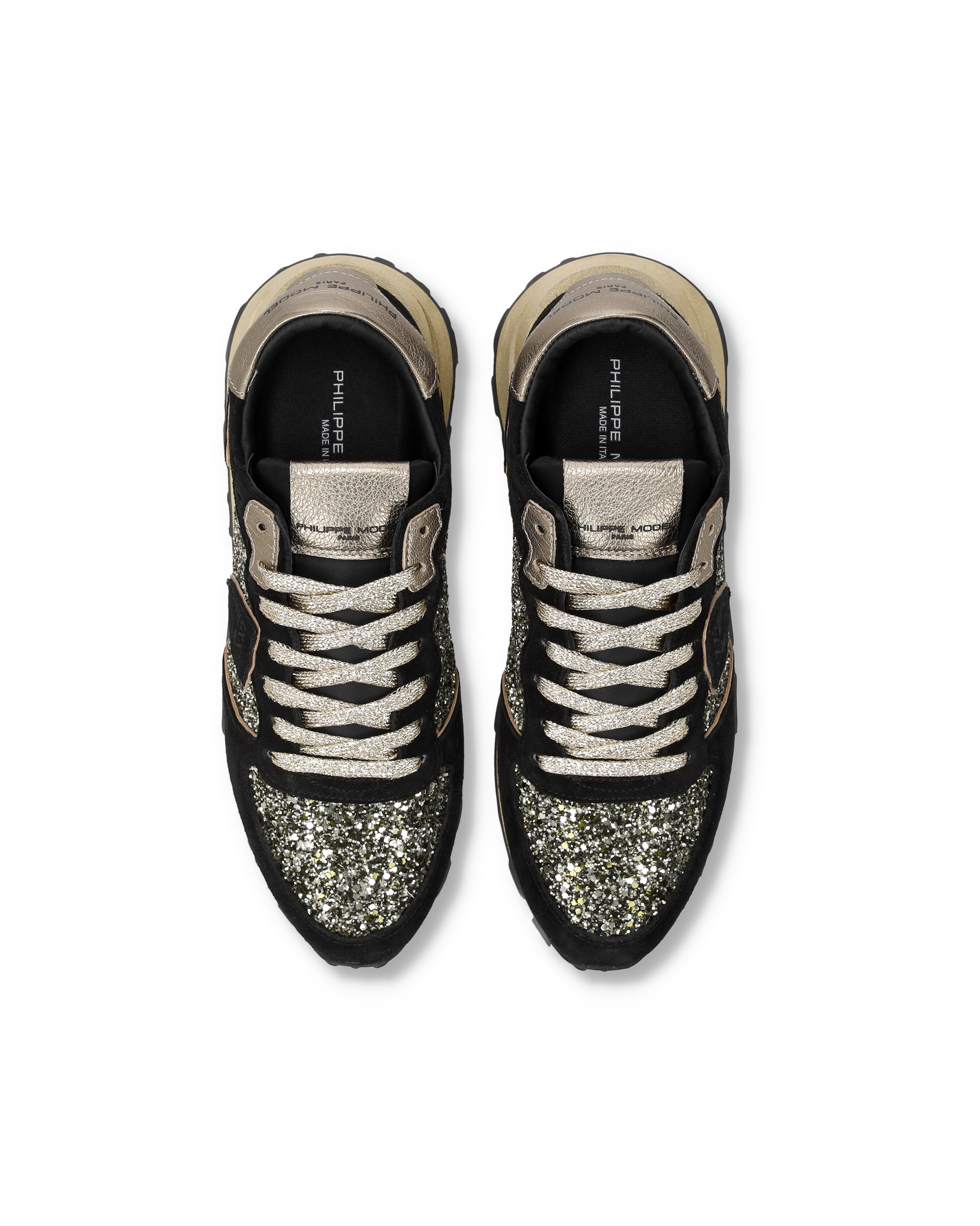 High-top running sneakers PHILIPPE MODEL Golden