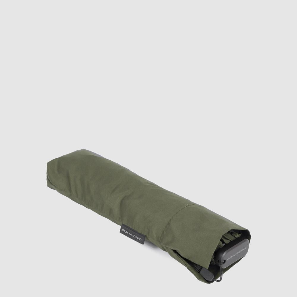 Folding Windproof Umbrella PIQUADRO Green